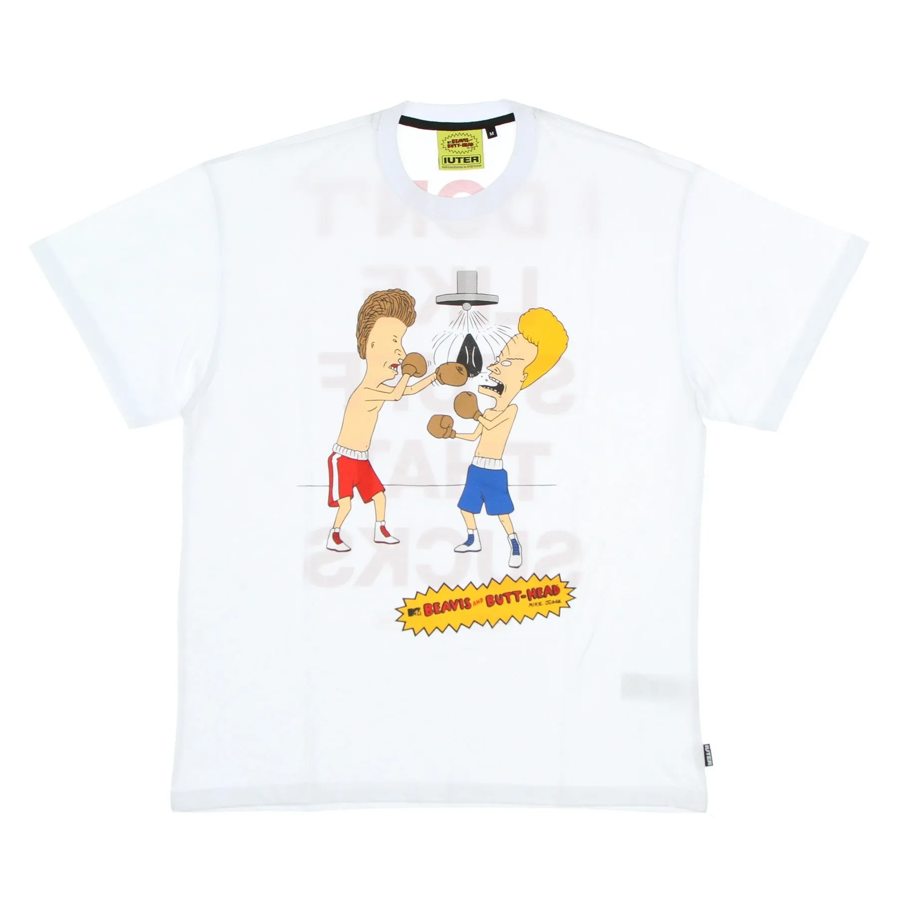 Maglietta Uomo B& B Knockout Tee White