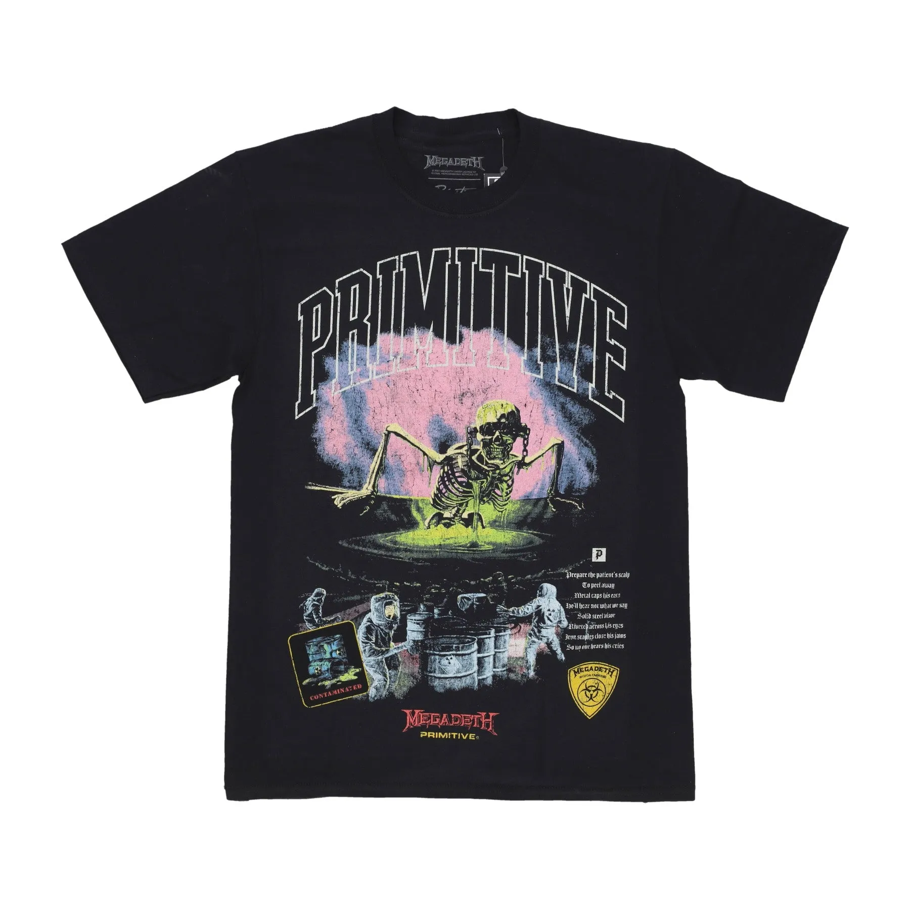 Maglietta Uomo Birth Tee X Megadeth Black