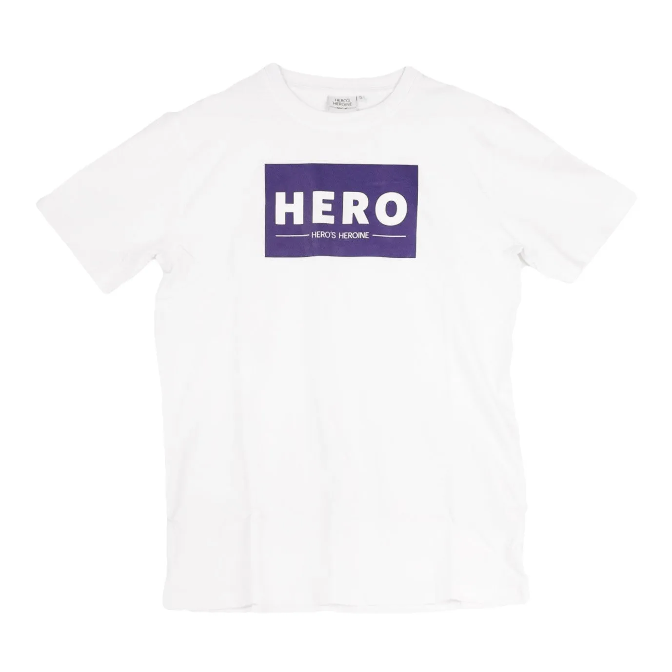 Maglietta Uomo Hero Logo White