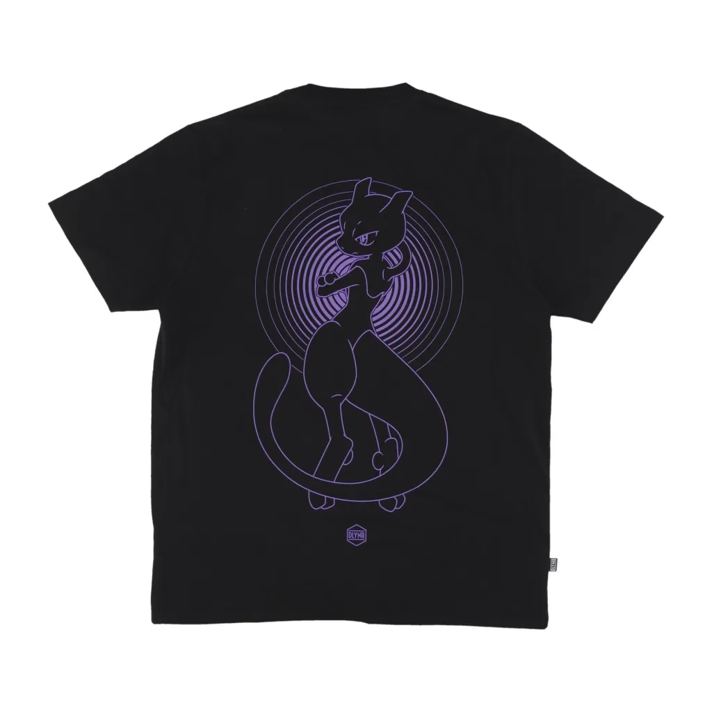 maglietta uomo mew two tee x pokemon BLACK