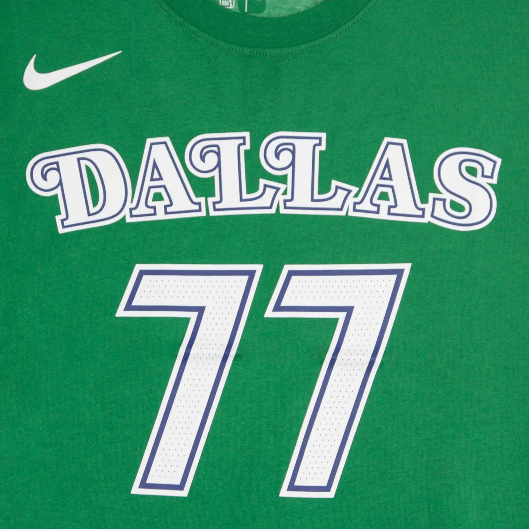 Maglietta Uomo Nba Tee Harwood Classic No 77  Luka Doncic Dal Mav Clover