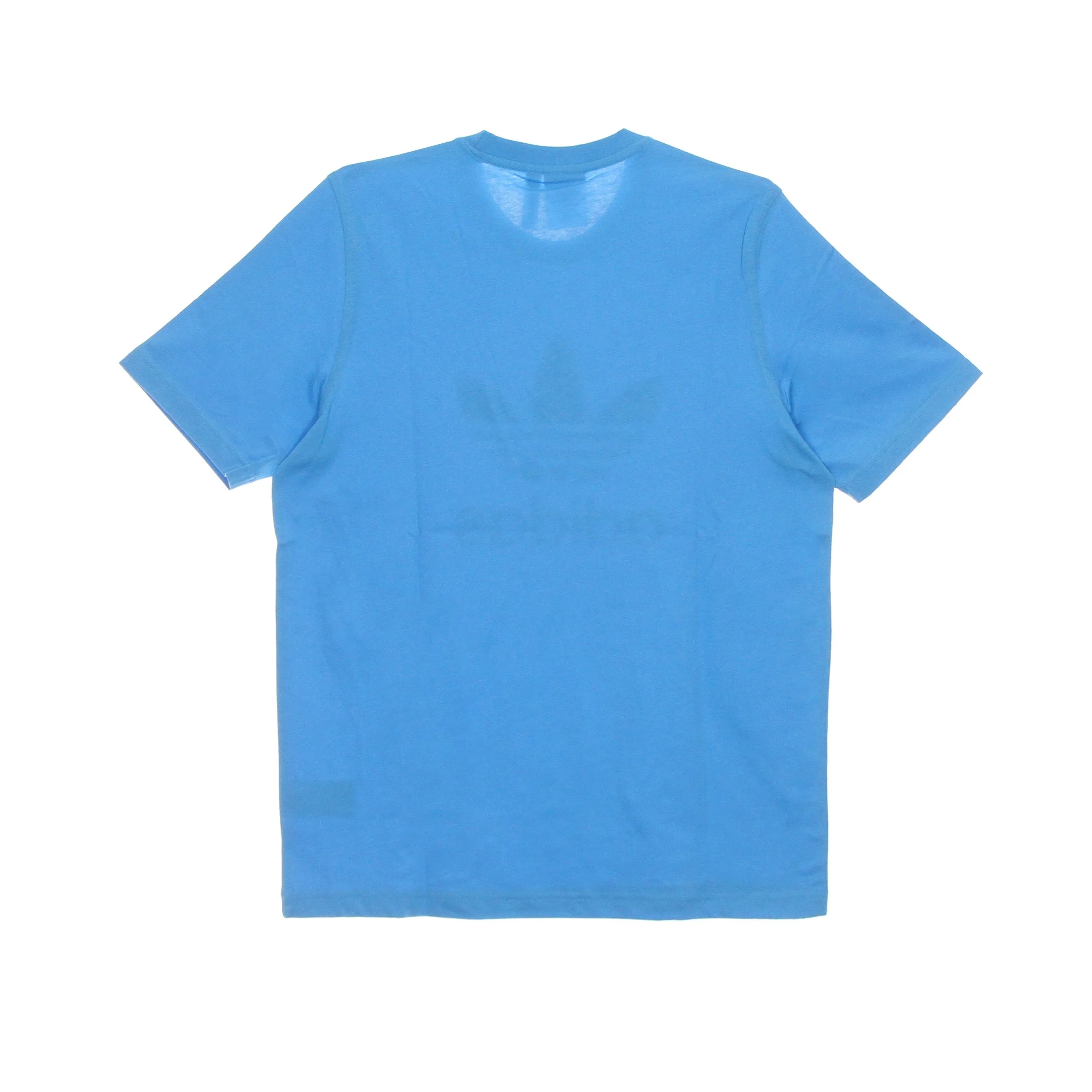 Maglietta Uomo Trefoil Tee App Sky Rush/white