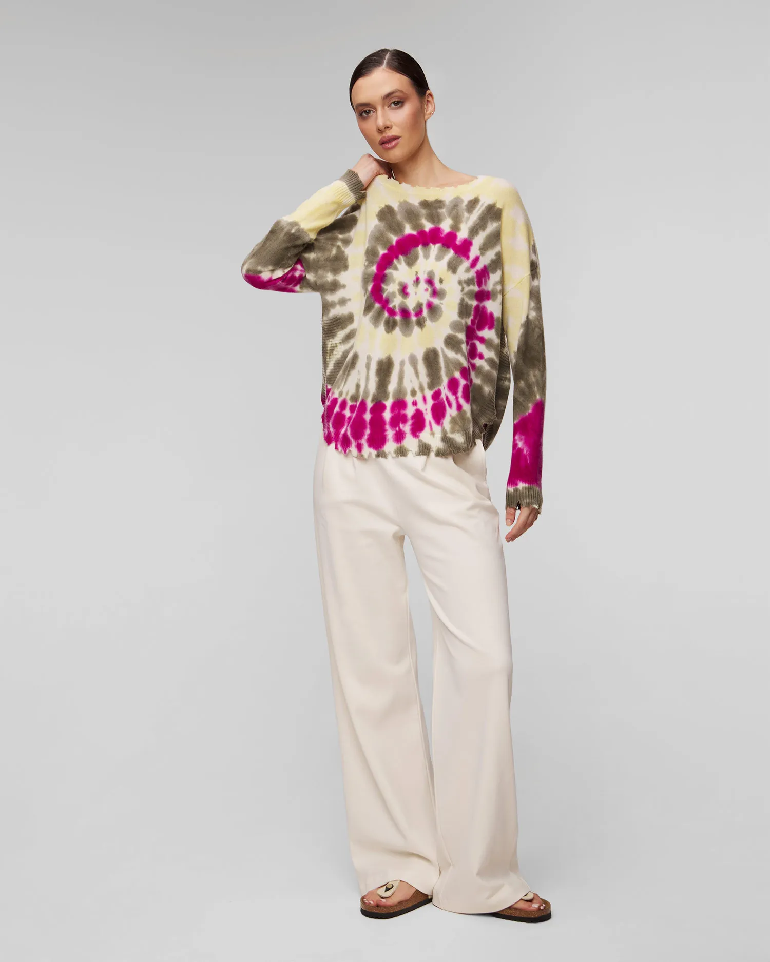 Maglione in cashmere da donna Kujten Mela Sunny f2039-2328