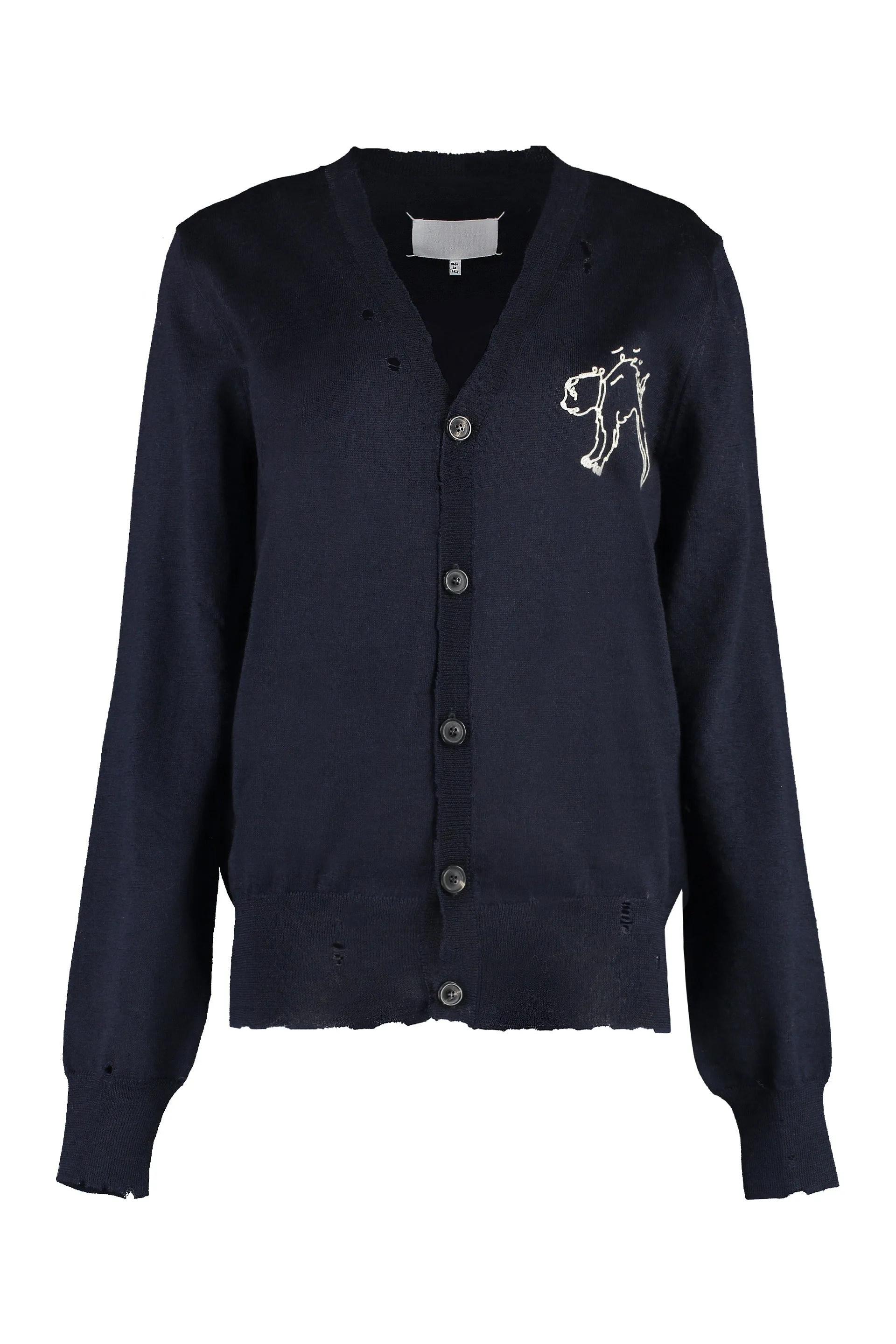 Maison Margiela Cardigan in lana