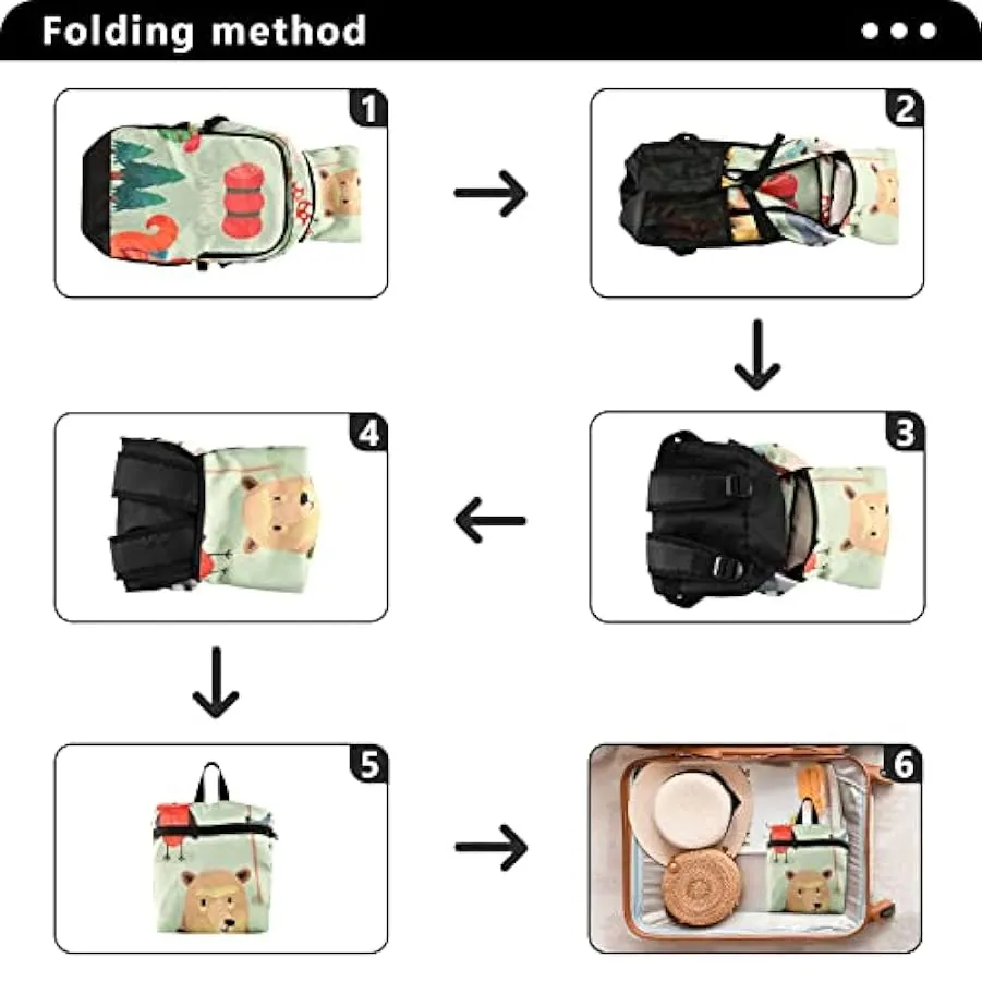 MCHIVER Arancione Frutta Foglie Fiori Leggero Packable Escursionismo Zaino 22L Borsa Da Viaggio Casual Zaino per Arrampicata Cam