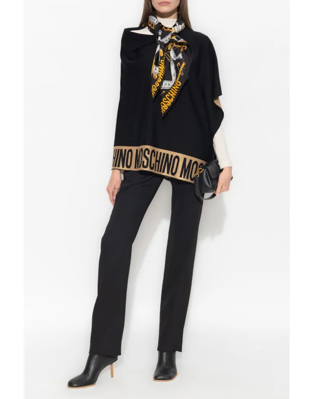 MOSCHINO - Poncho B/G