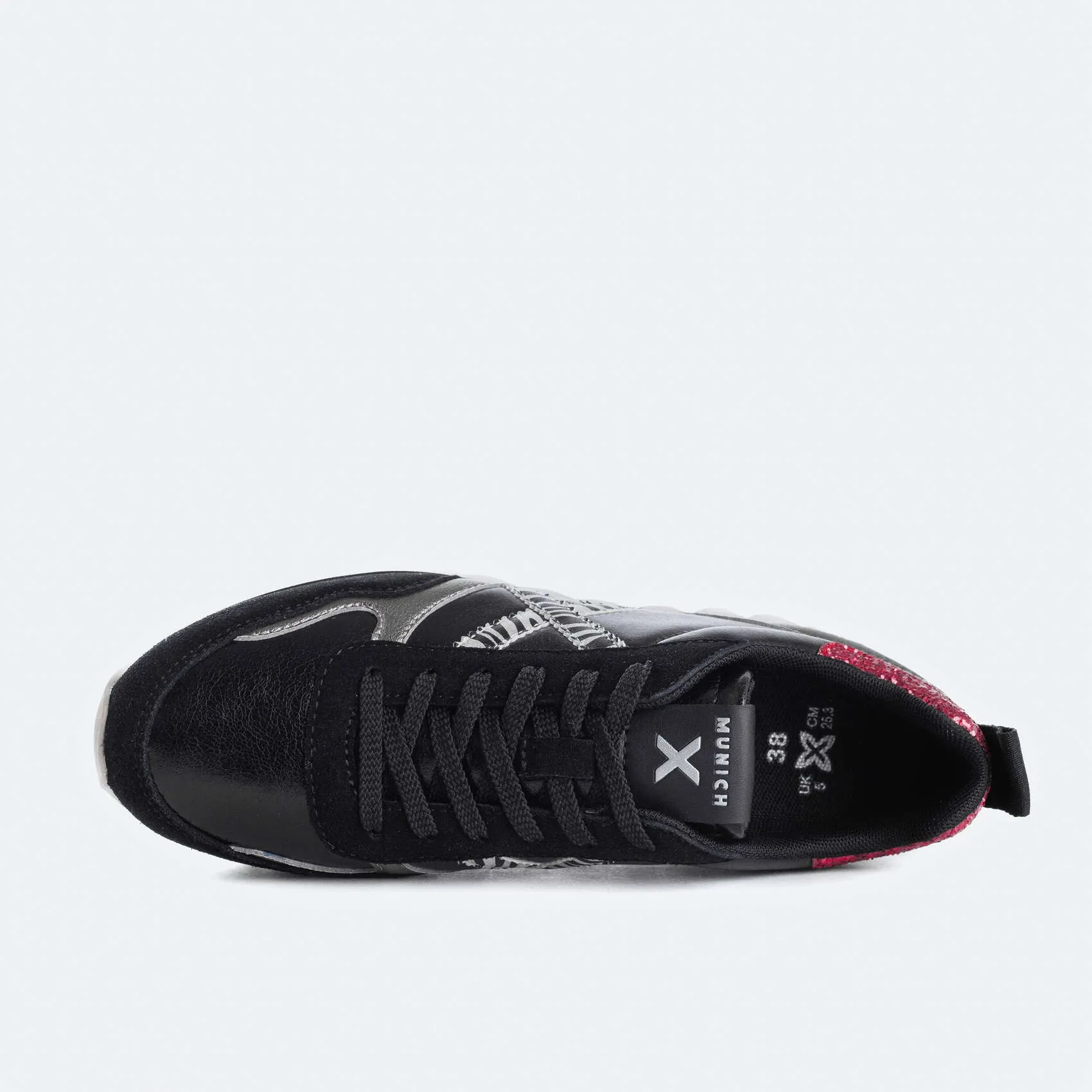 MUNICH Sneaker Alta Donna - 87650 Nero  
