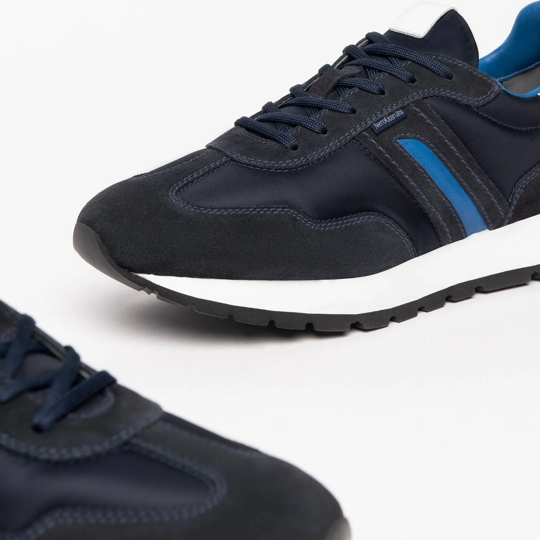 NERO GIARDINI Sneaker Bassa Uomo - I202531U Blu  