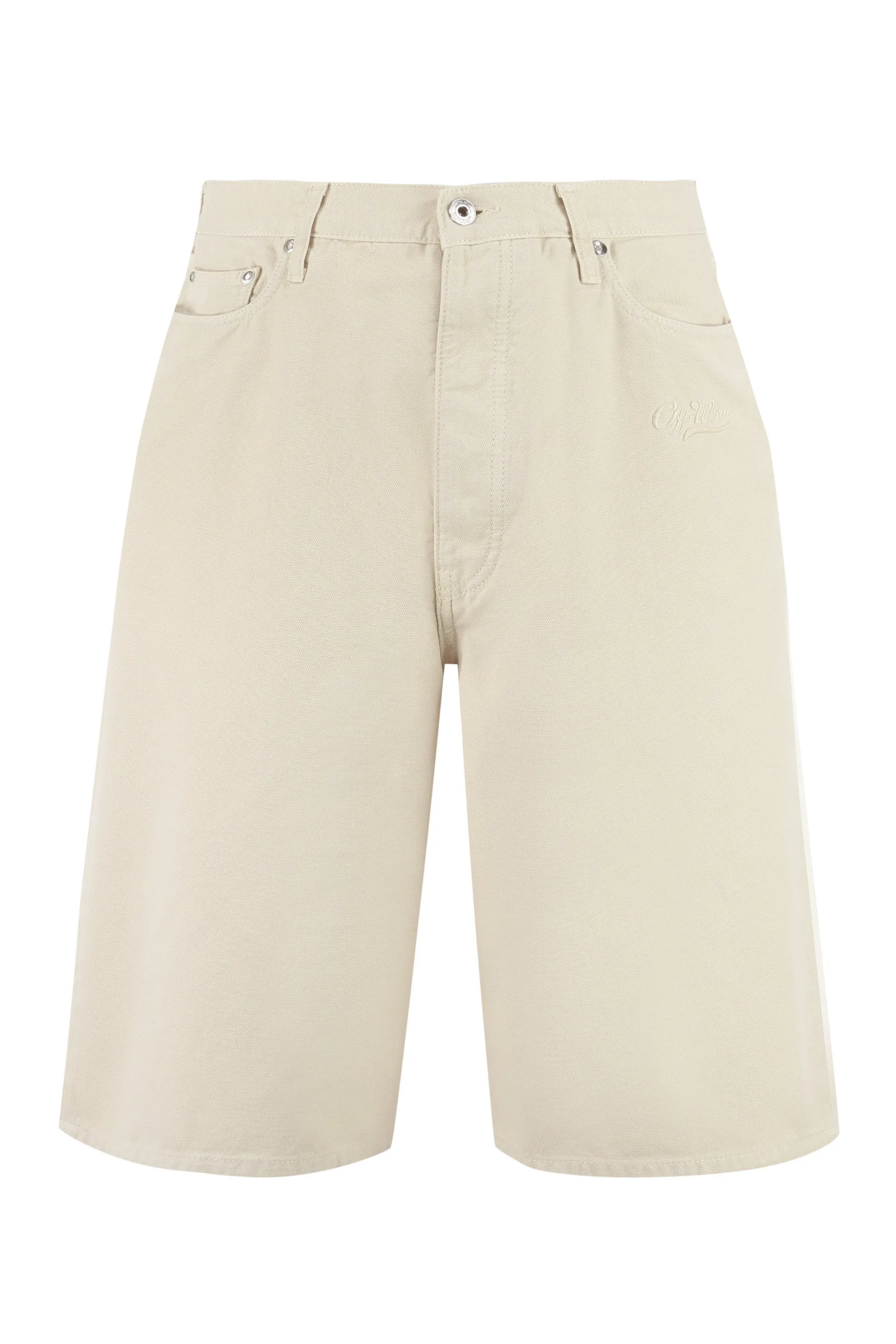 Off-White Bermuda in cotone