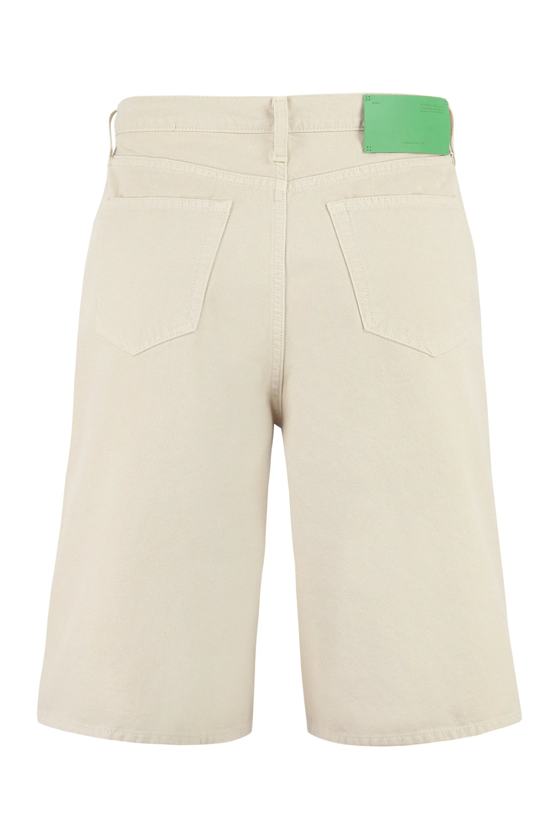 Off-White Bermuda in cotone