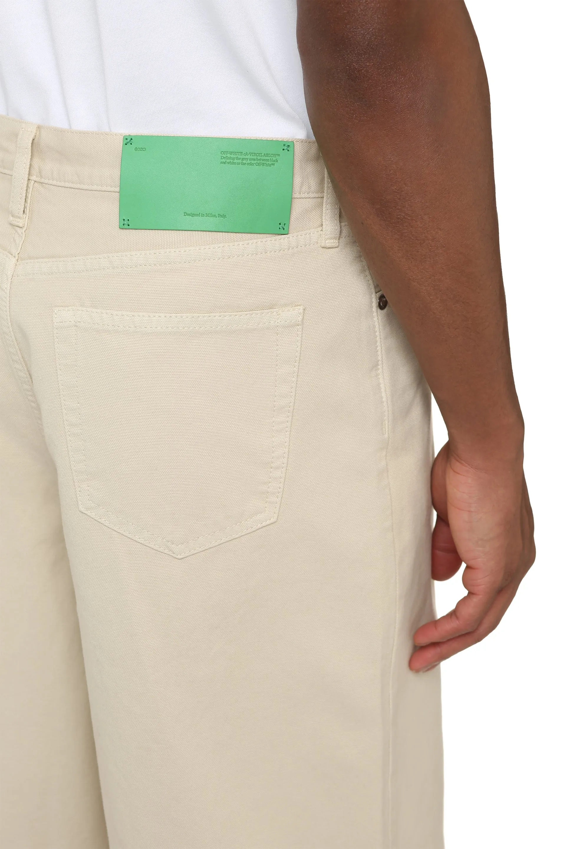 Off-White Bermuda in cotone