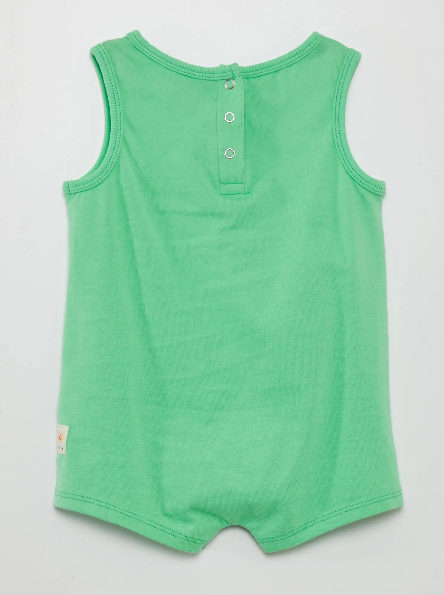Pagliaccetto corto in jersey - Grafik Edition - VERDE