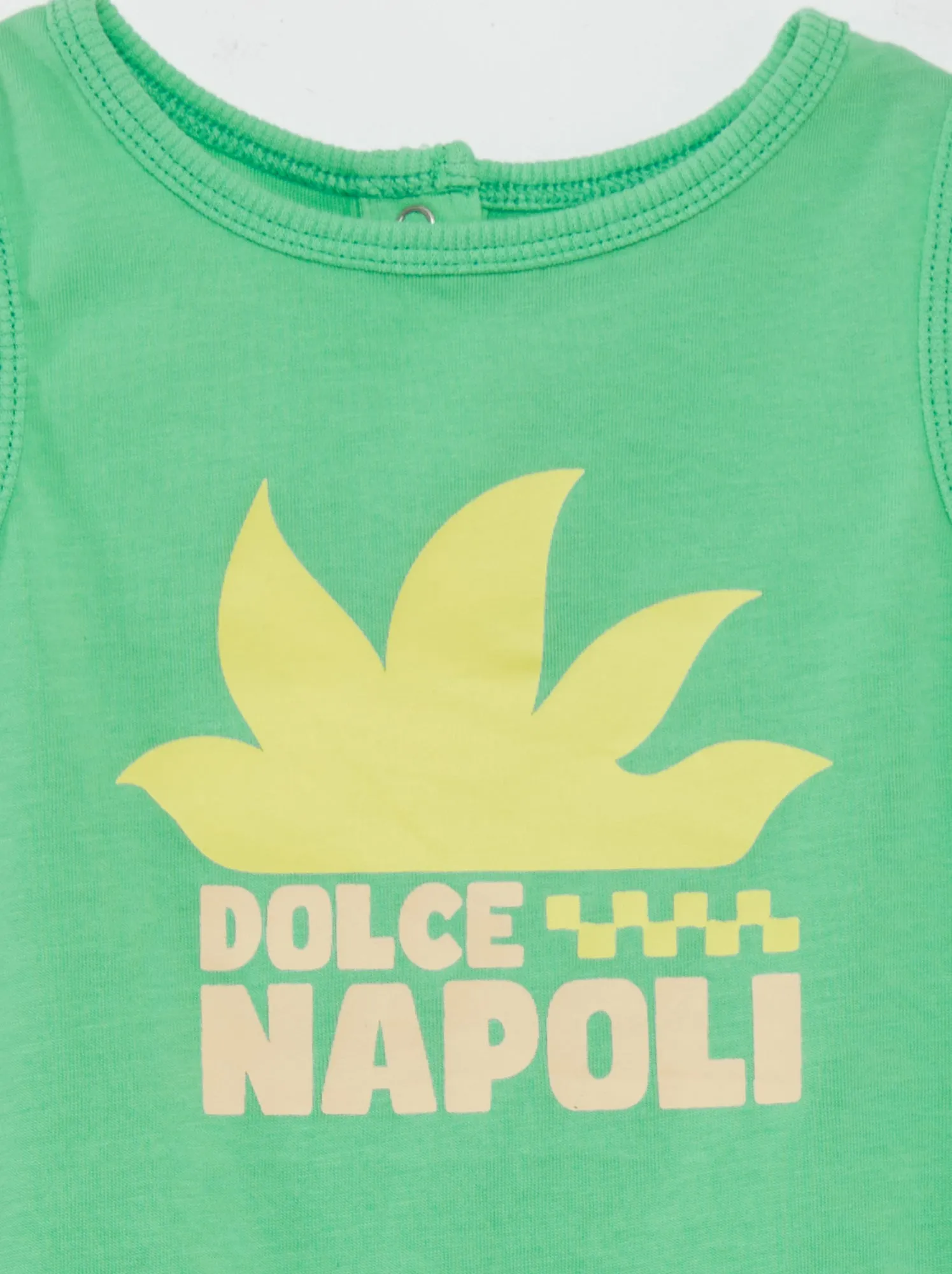 Pagliaccetto corto in jersey - Grafik Edition - VERDE