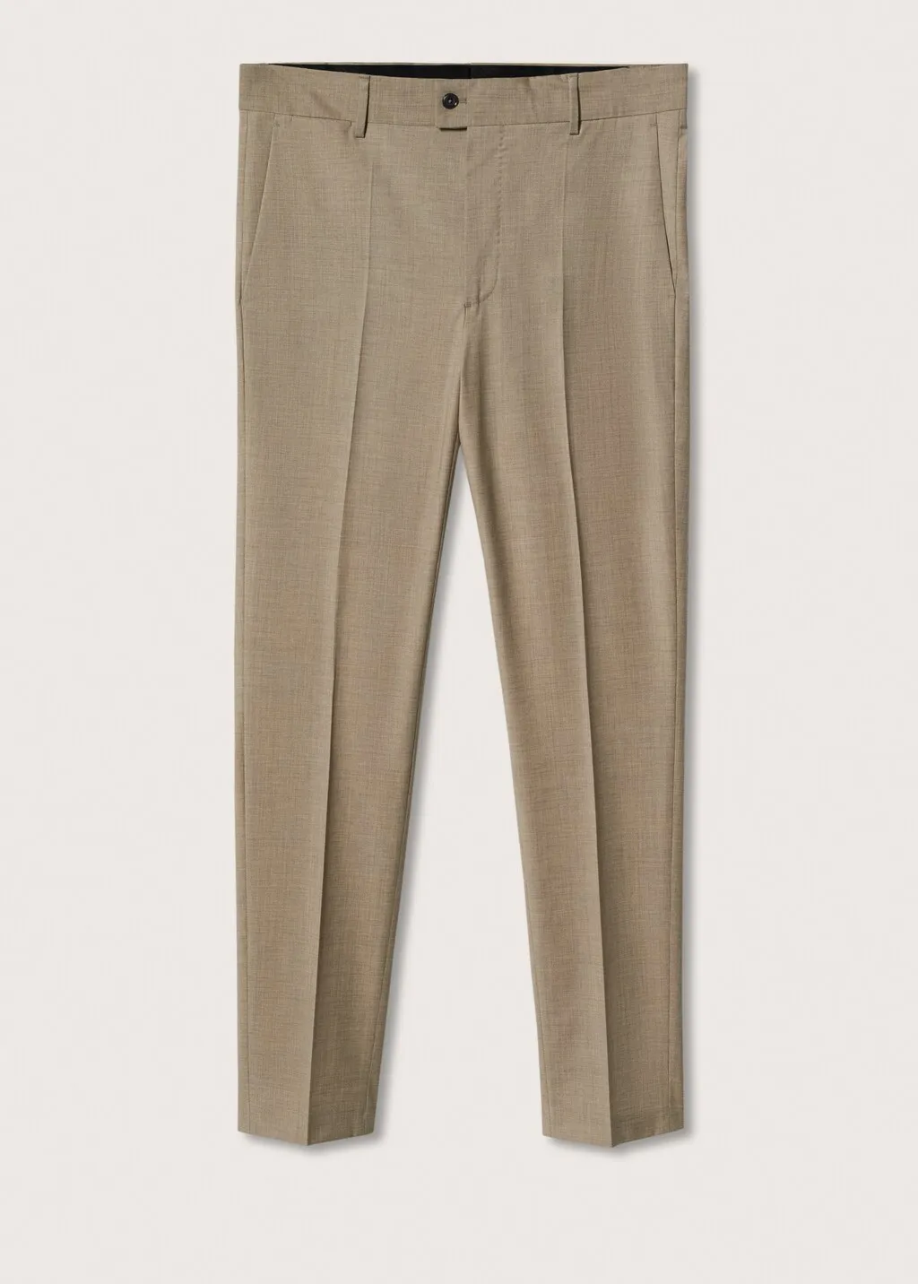Pantaloni completo slim fit lana
