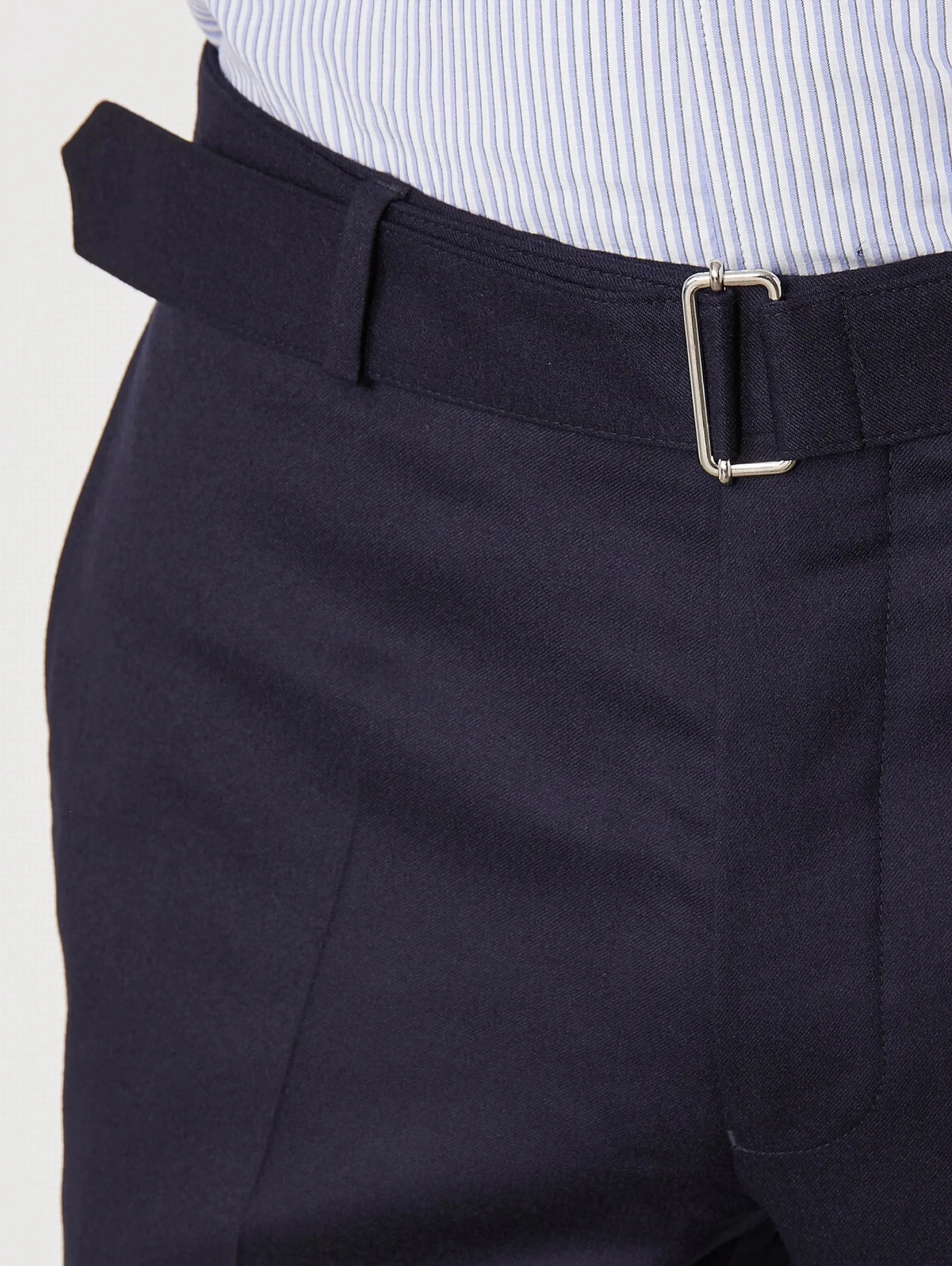 Pantaloni in Lana Paul Blu