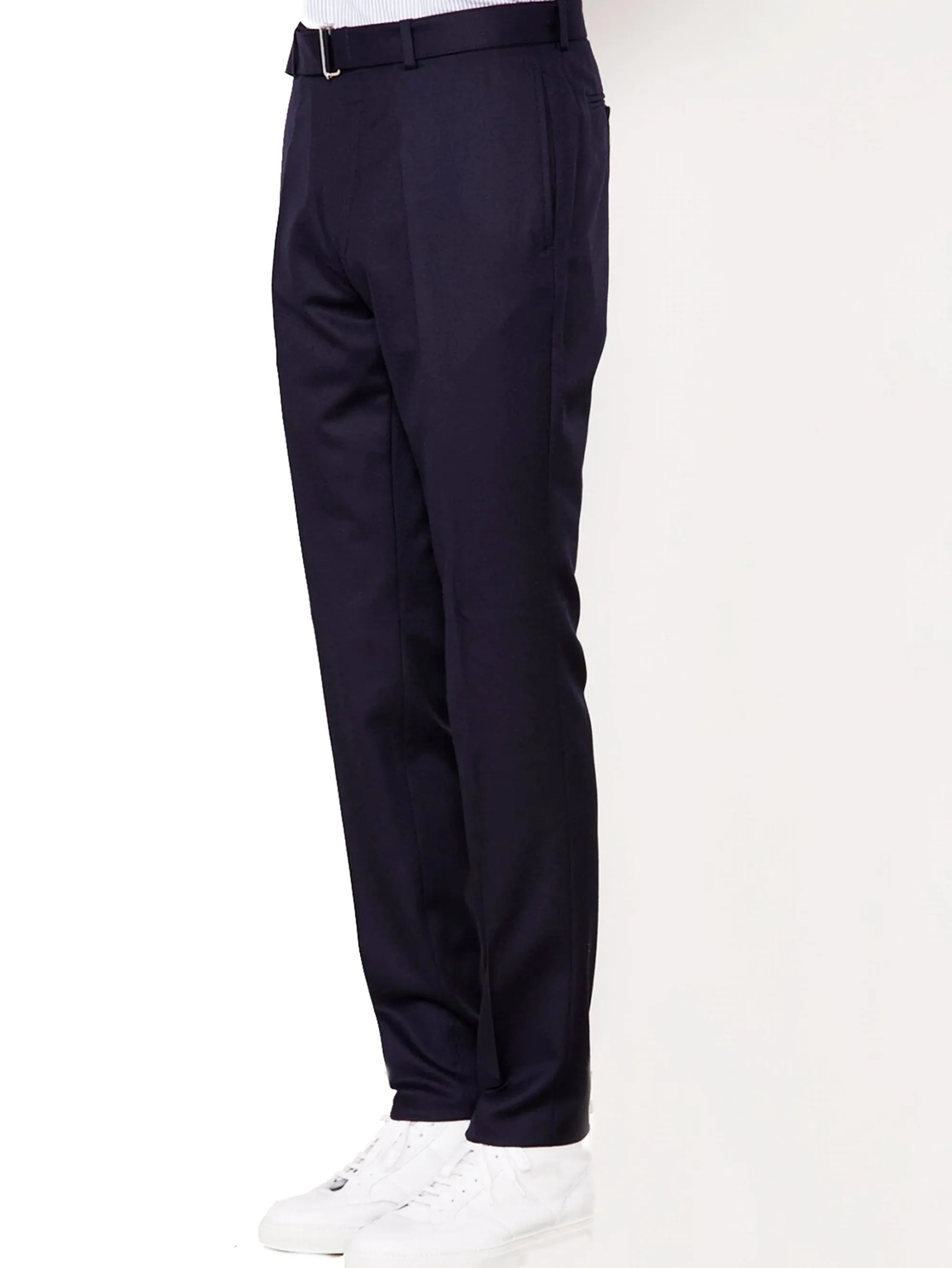 Pantaloni in Lana Paul Blu