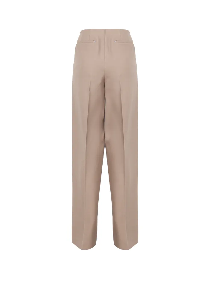 PANTALONI IN LANA VERGINE