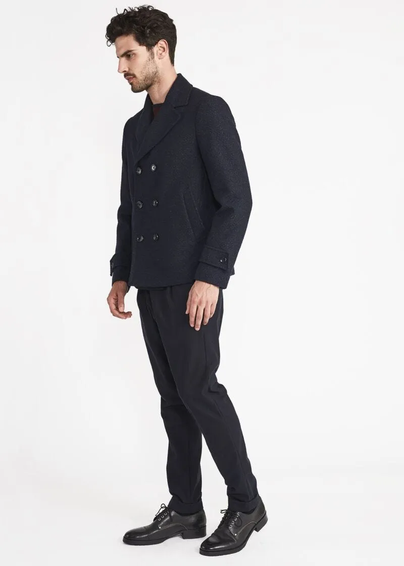 Peacoat corto doppiopetto