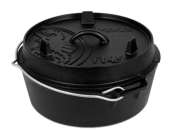 Petromax FT4.5-T Flat Dutch Oven pentola