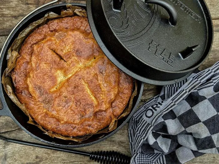 Petromax FT4.5-T Flat Dutch Oven pentola