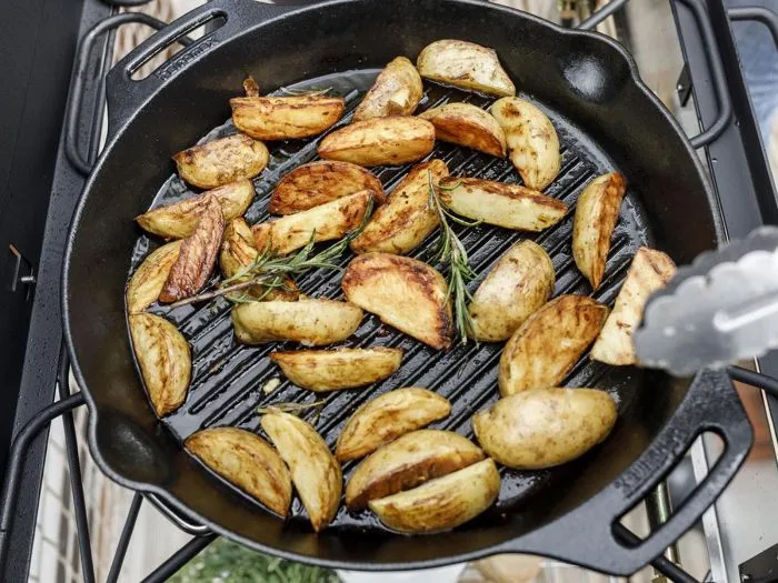 Petromax Skillet grill Ø 35 cm pentola in ghisa