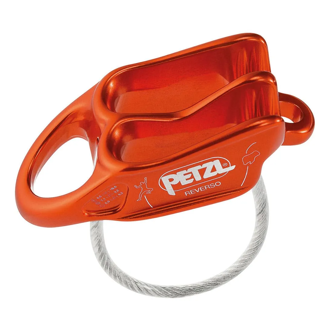 Petzl Reverso assicuratore discensore secchiello