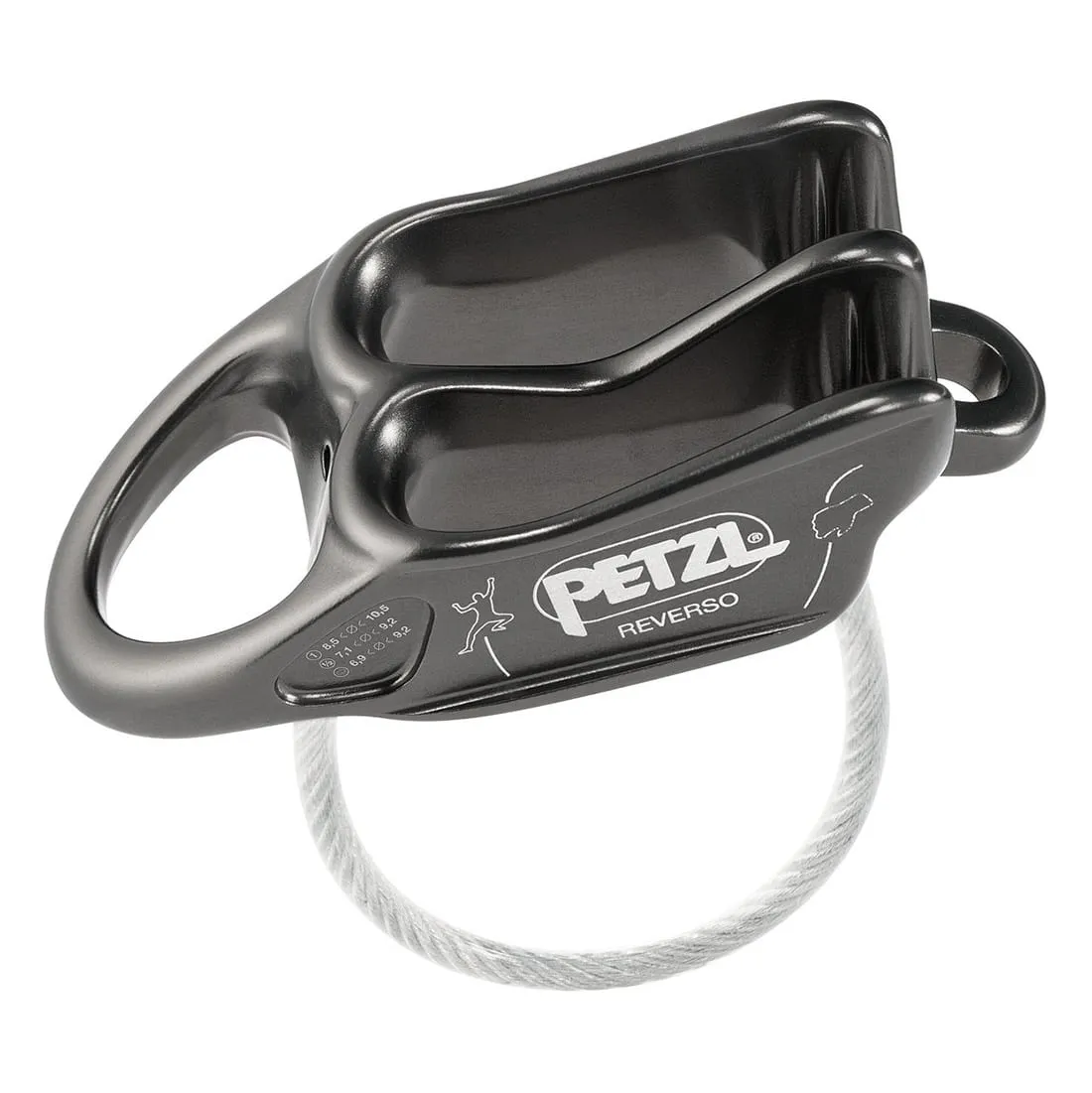 Petzl Reverso assicuratore discensore secchiello