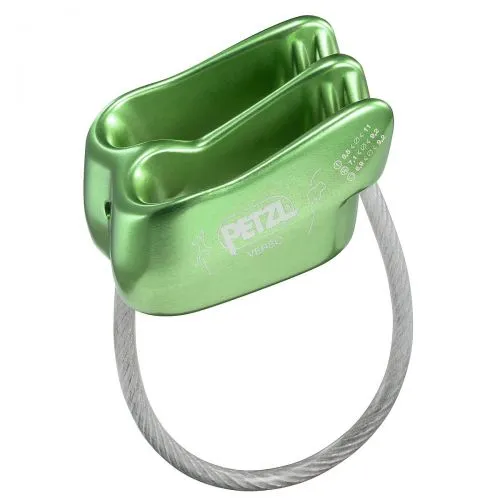 Petzl Verso assicuratore discensore secchiello polivalente arrampicata