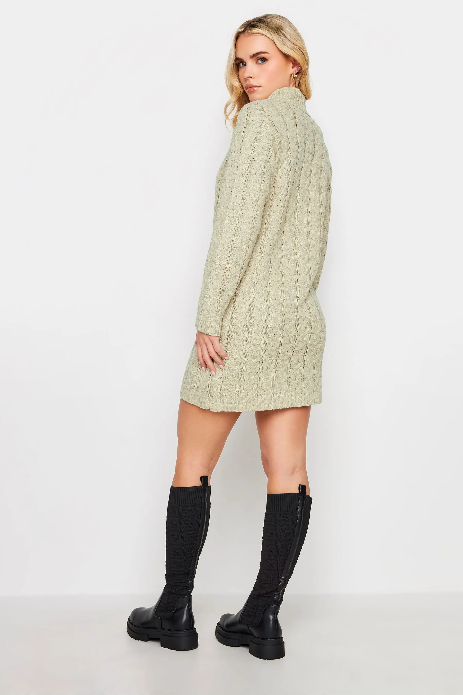 PixieGirl Petite - Abito maglia a trecce