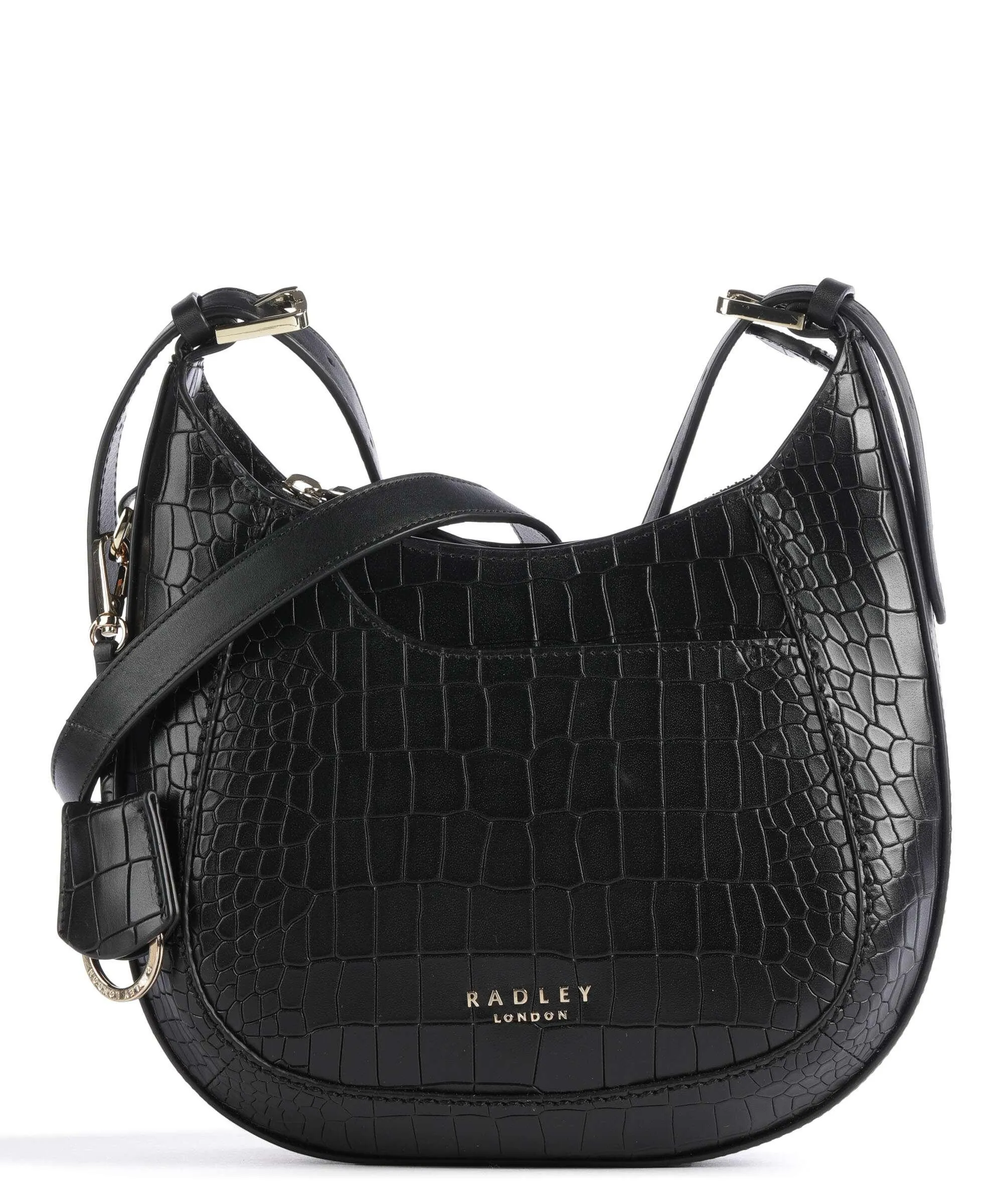  Radley London London Pockets 2.0 Borsa a tracolla pelle granulata nero  