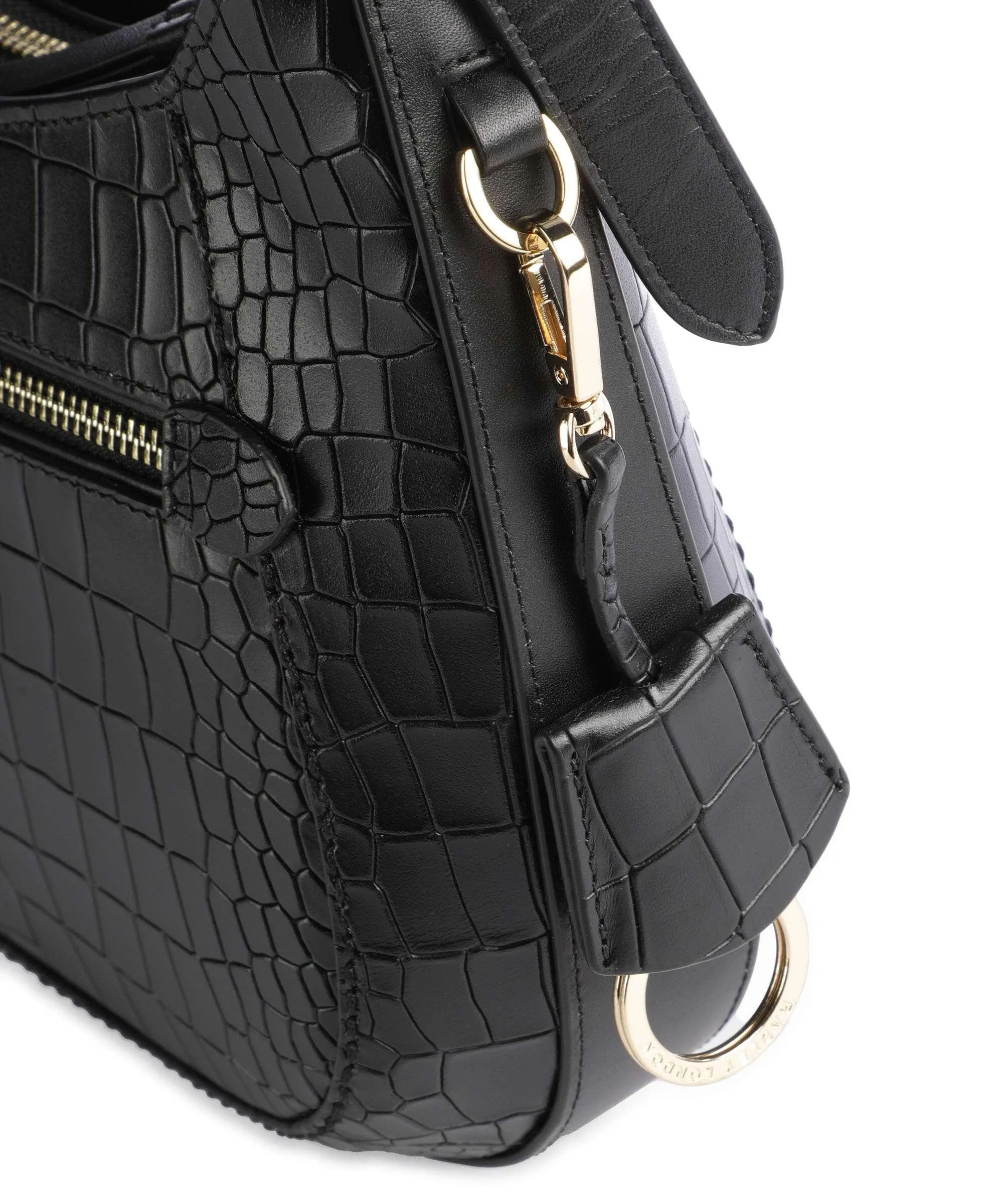  Radley London London Pockets 2.0 Borsa a tracolla pelle granulata nero  