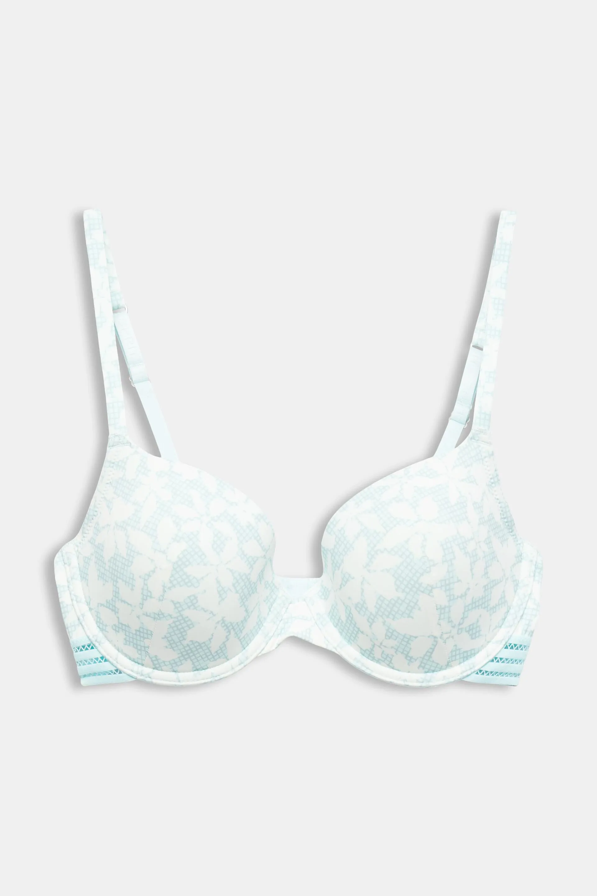 Reggiseno imbottito con ferretto stampato
