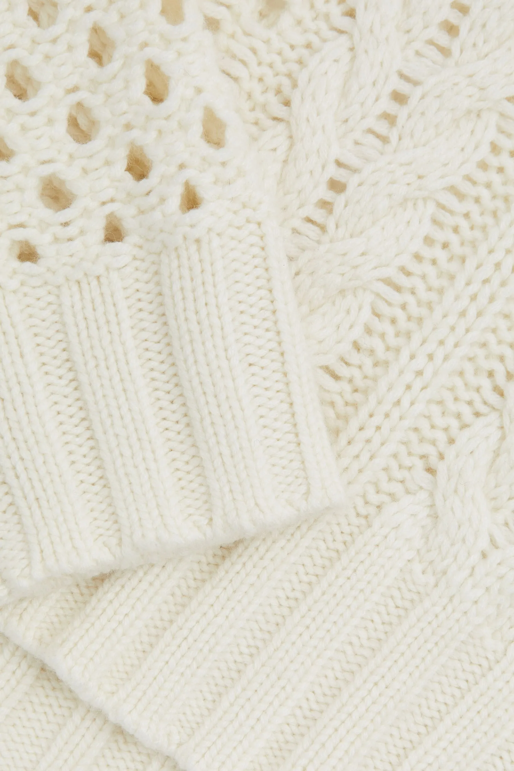 Reiss Marie Maglione a trecce con lana e cashmere    