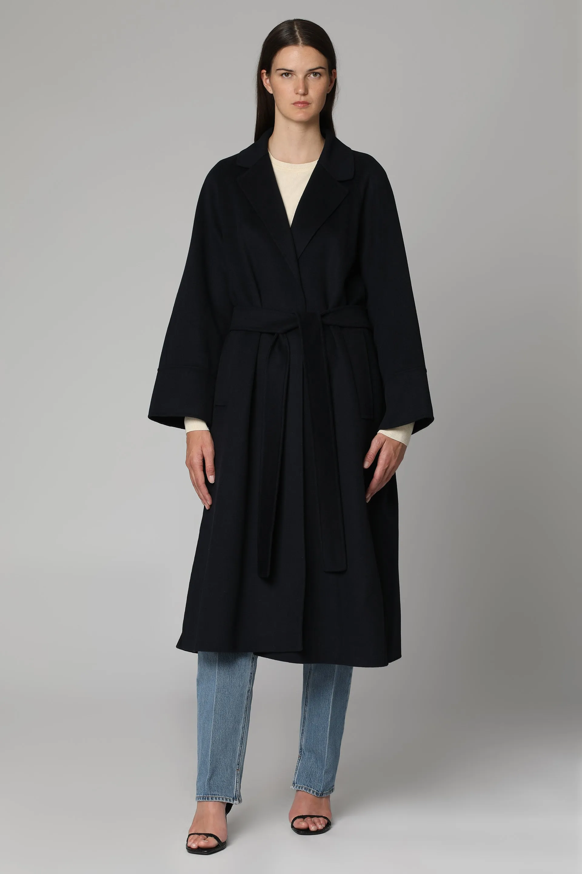 S MAX MARA Cappotto Agata in lana vergine