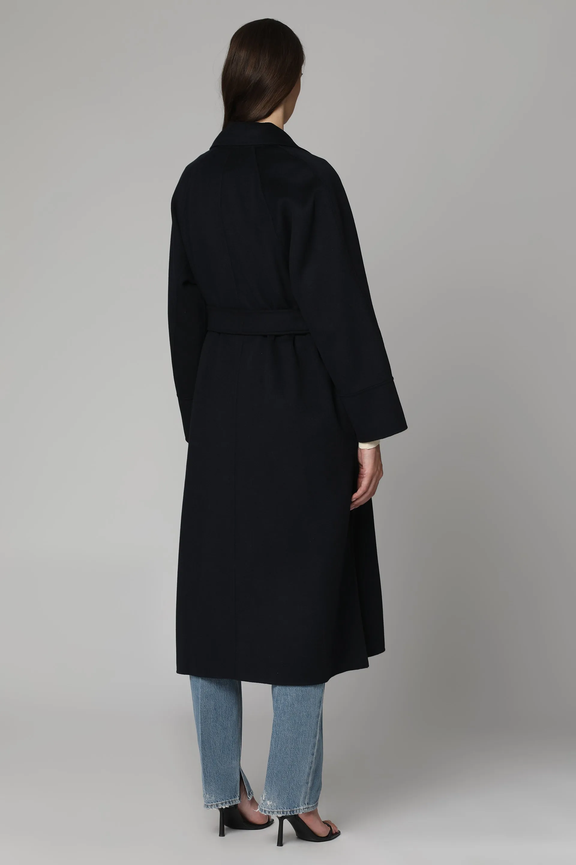 S MAX MARA Cappotto Agata in lana vergine