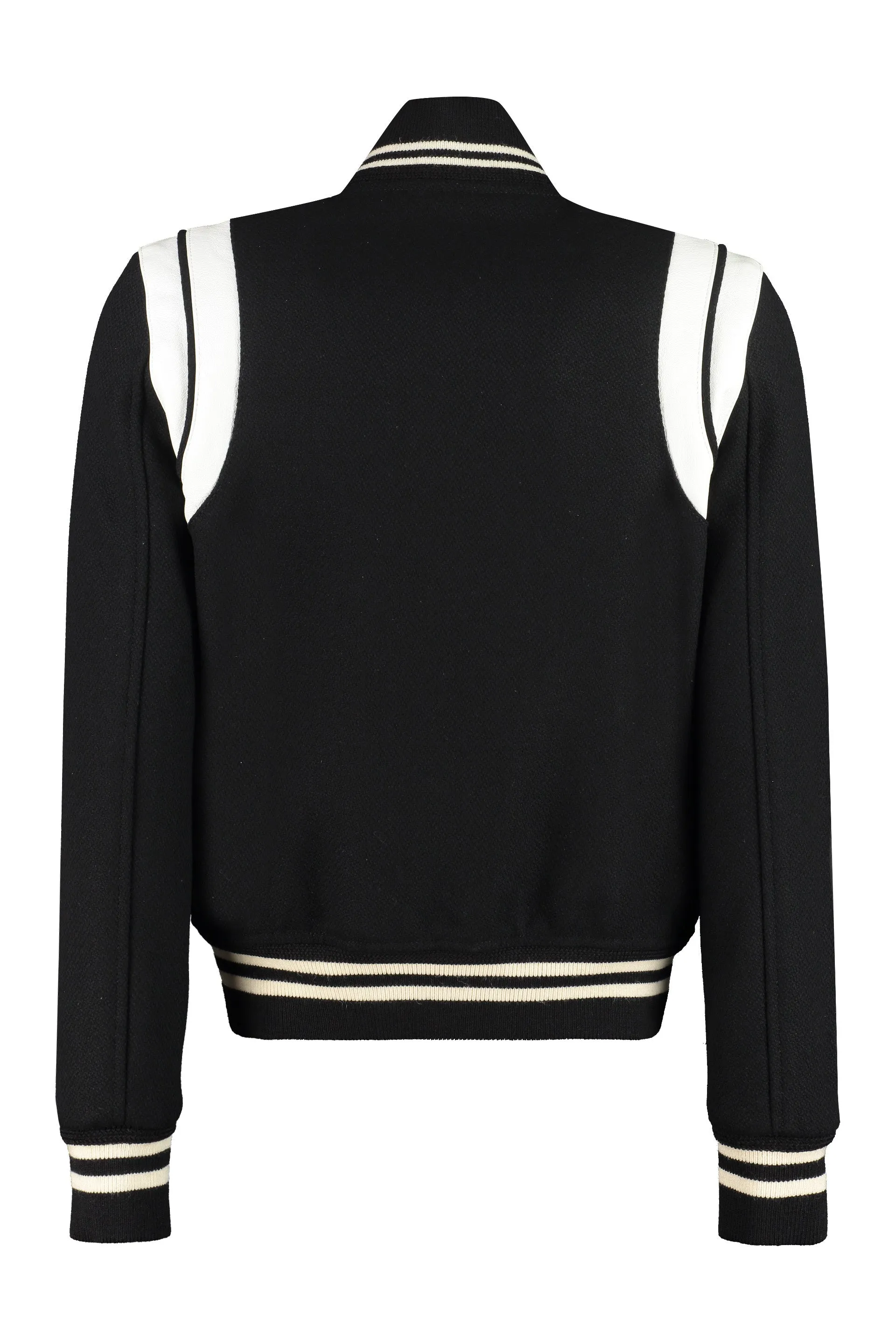 Saint Laurent Bomber in misto lana