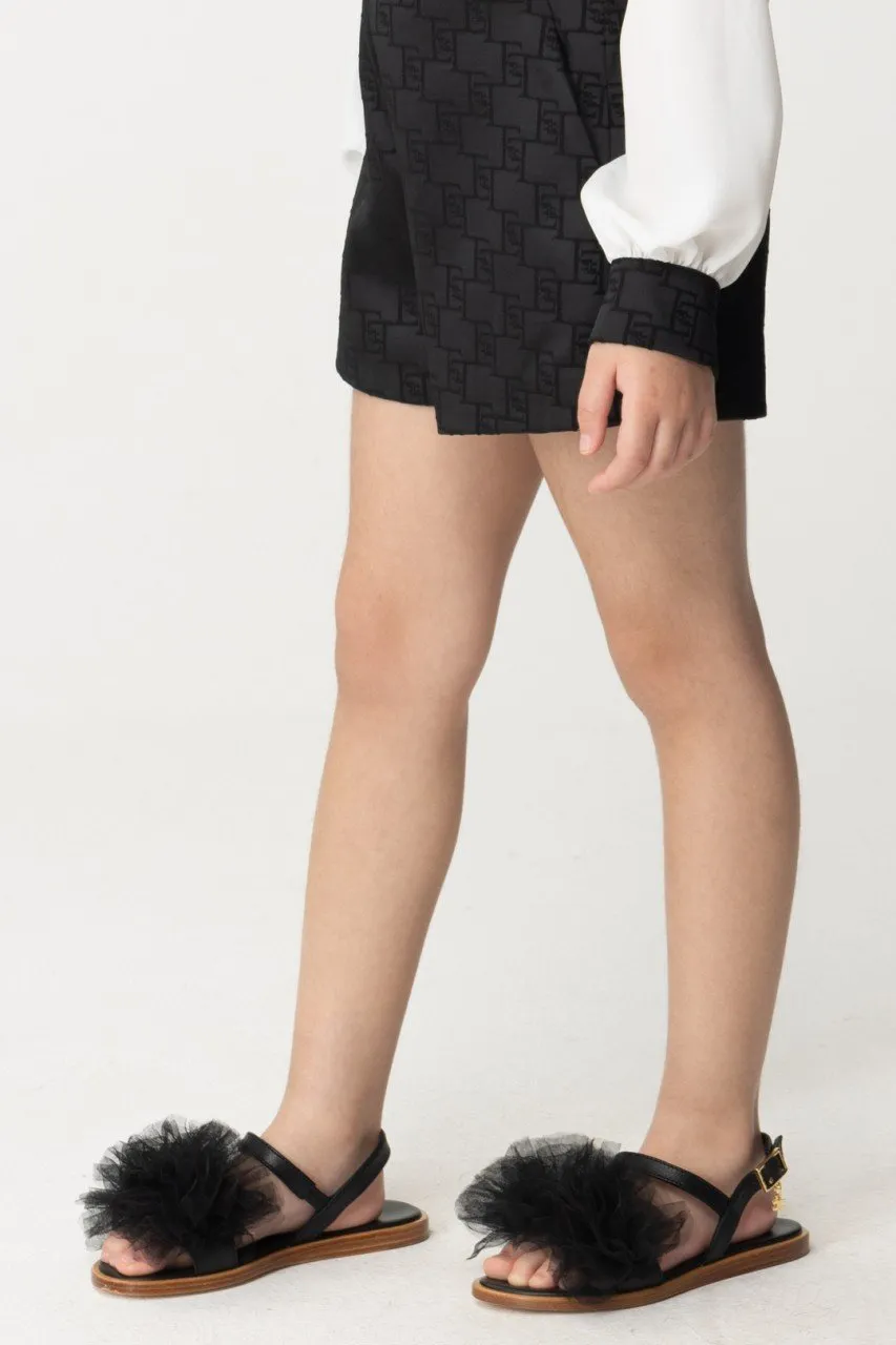 Sandali Flat Black