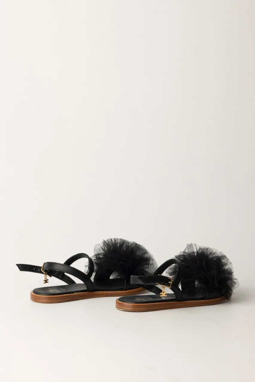 Sandali Flat Black