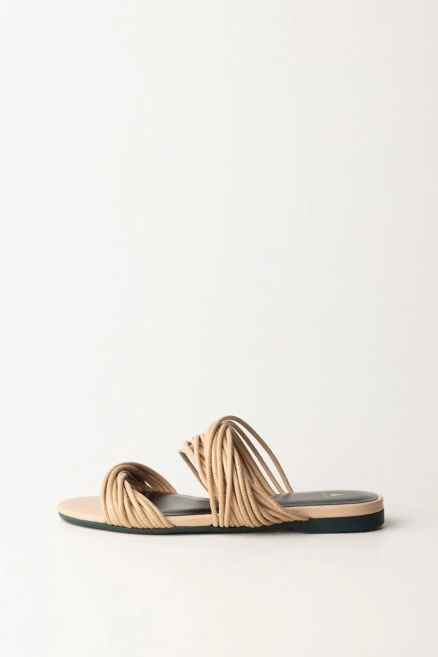 Sandali flat con intreccio Sunlight Soup Beige