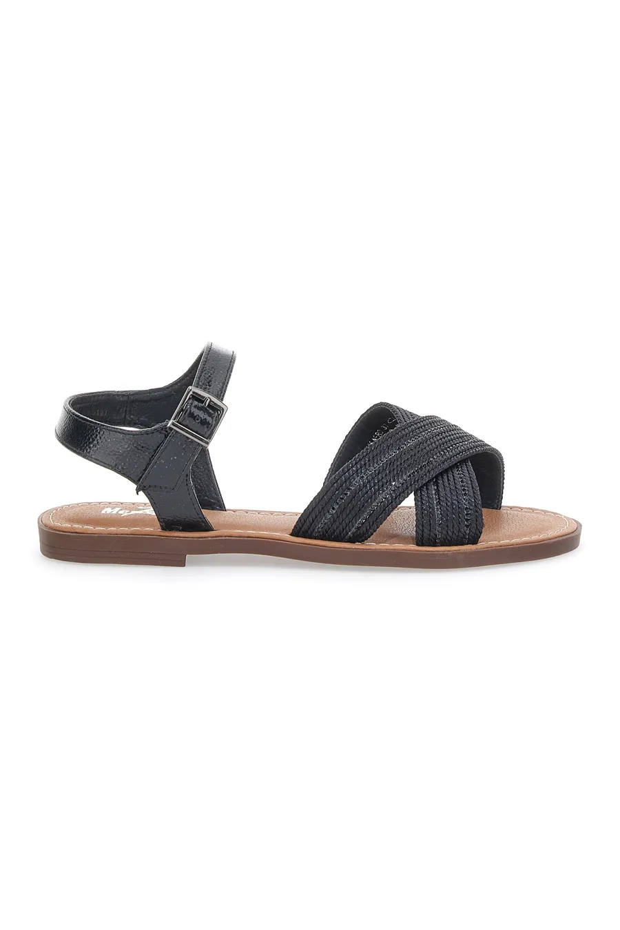 Sandali Flat Neri Me & Me 02096