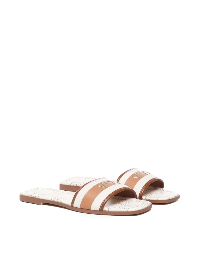 SANDALI FLAT SPIRIT IN CUOIO