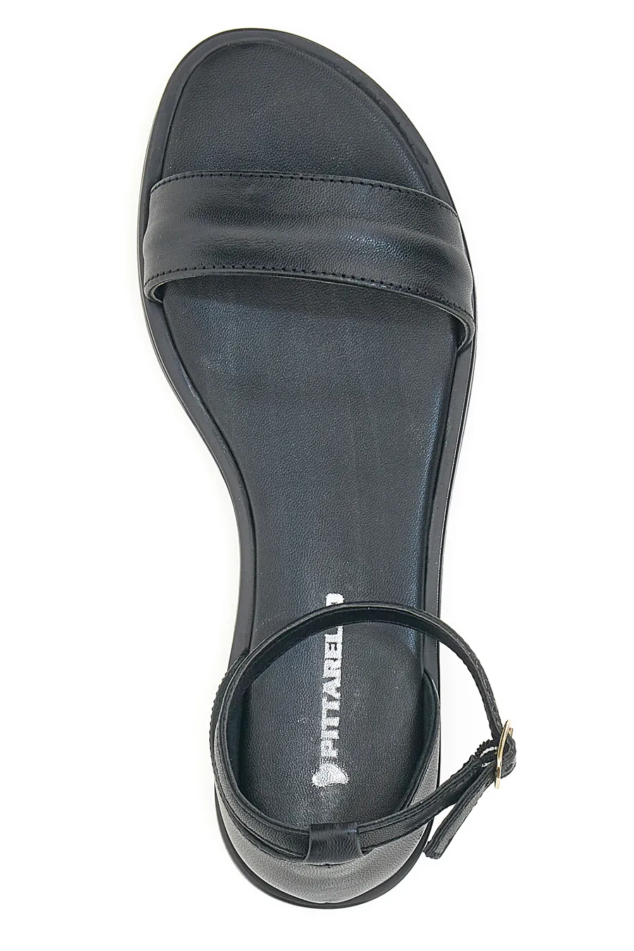Sandali Neri Flat Pittarello 2513746
