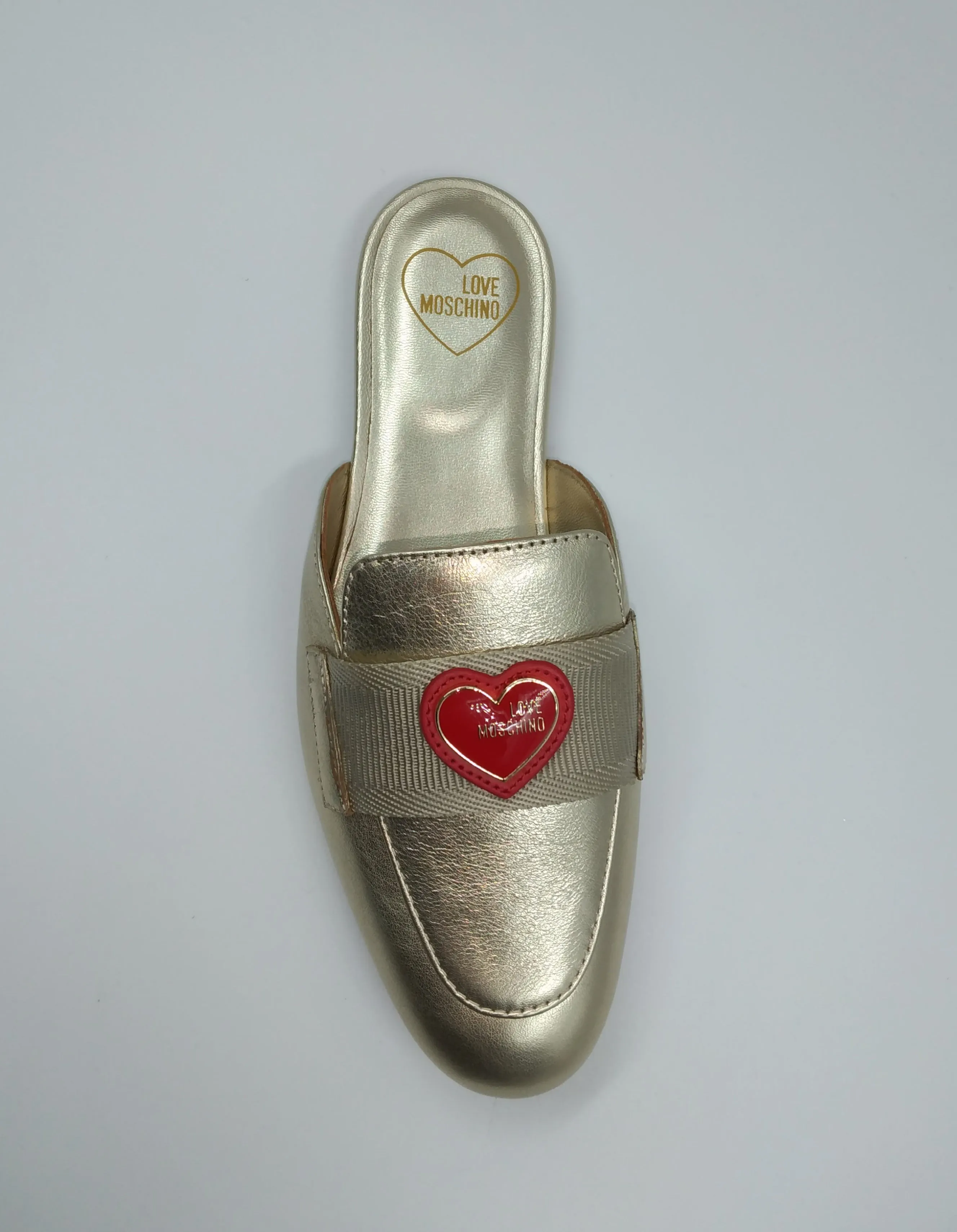 SANDALI SABOT PLATINO