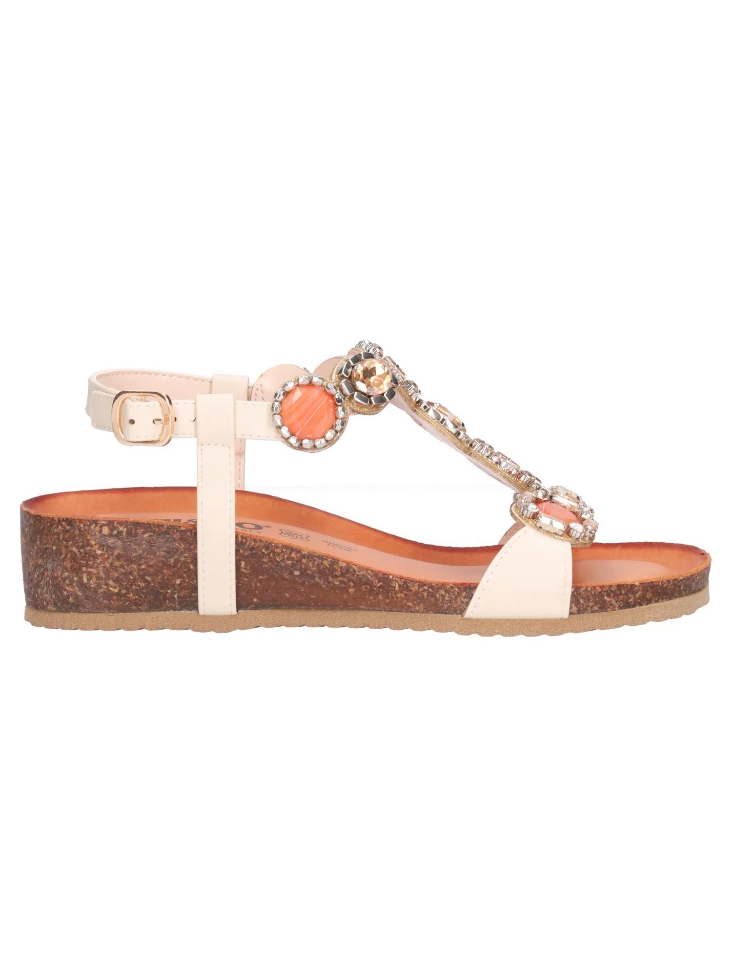 Sandalo con zeppa bassa Igi&Co da donna beige