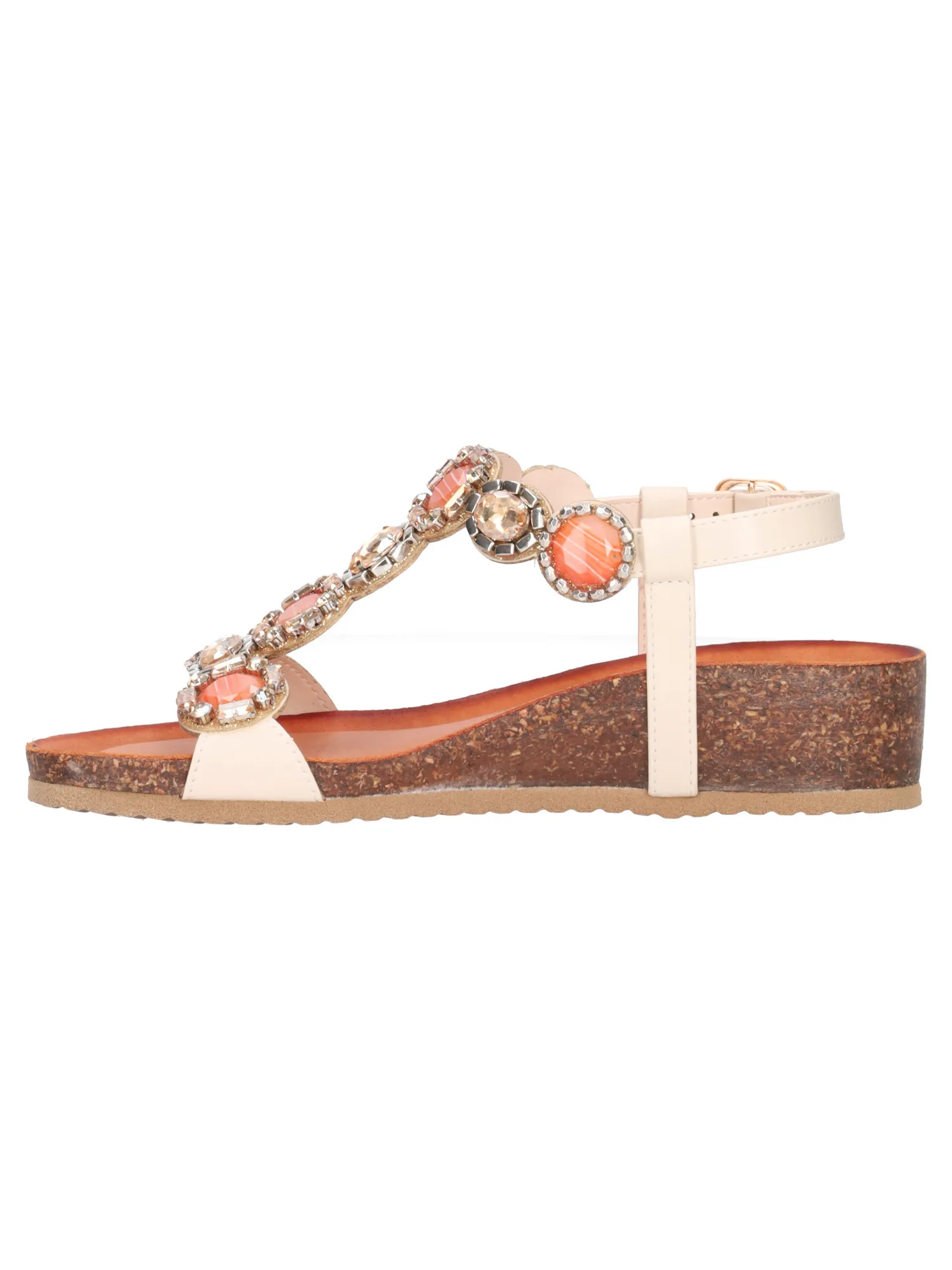 Sandalo con zeppa bassa Igi&Co da donna beige