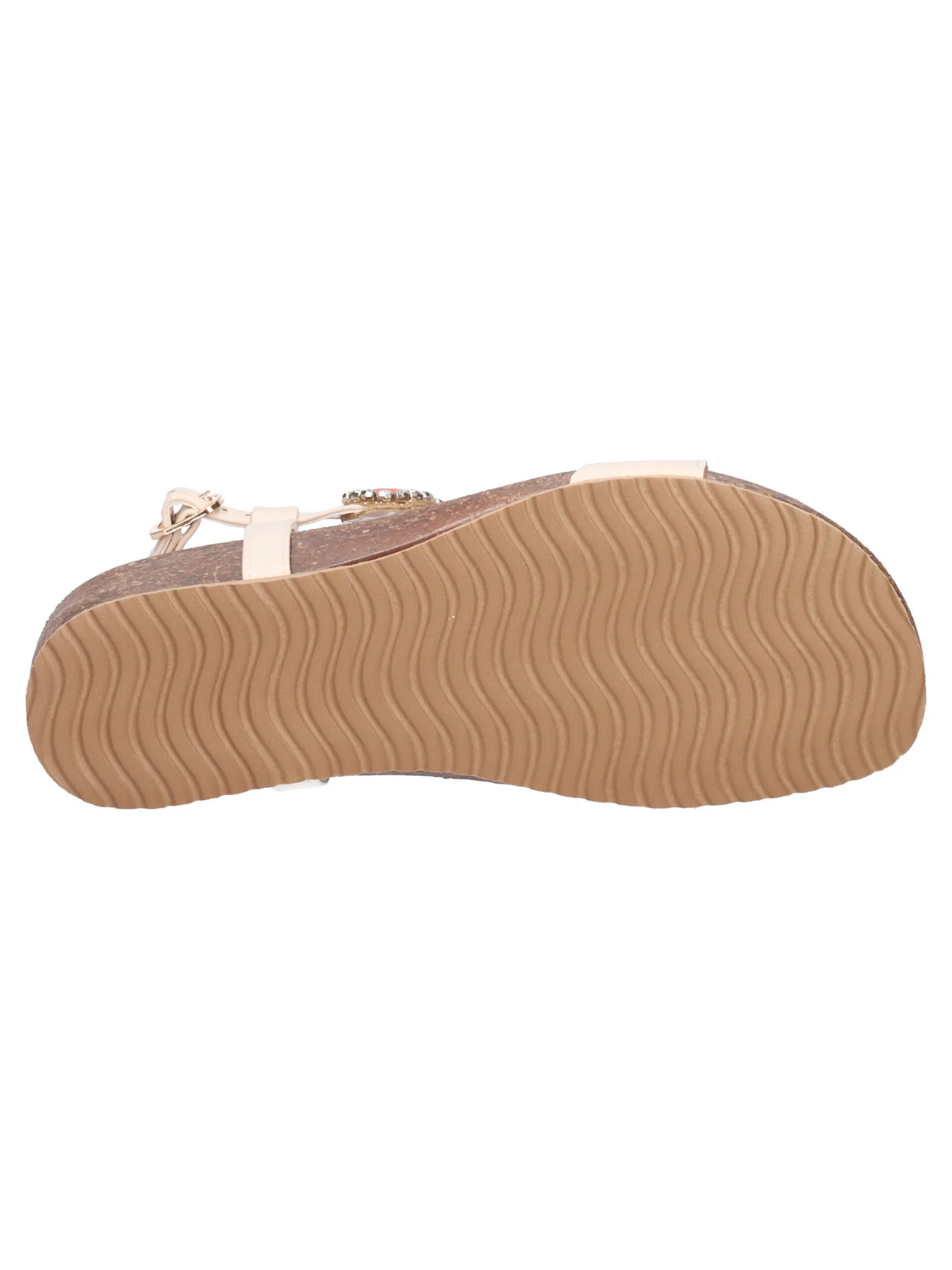 Sandalo con zeppa bassa Igi&Co da donna beige