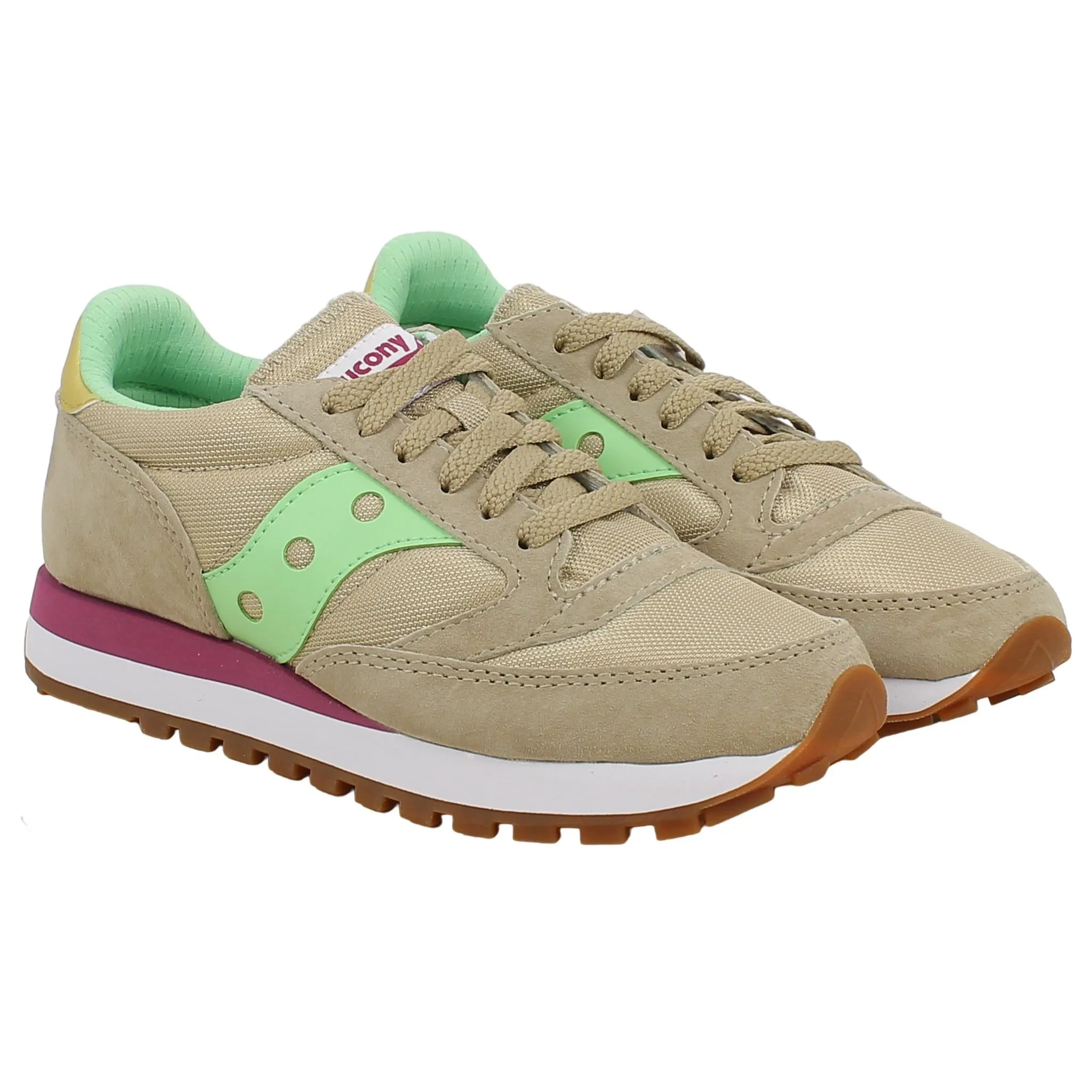 Saucony  Sneaker Jazz 81 Tan Light Green 