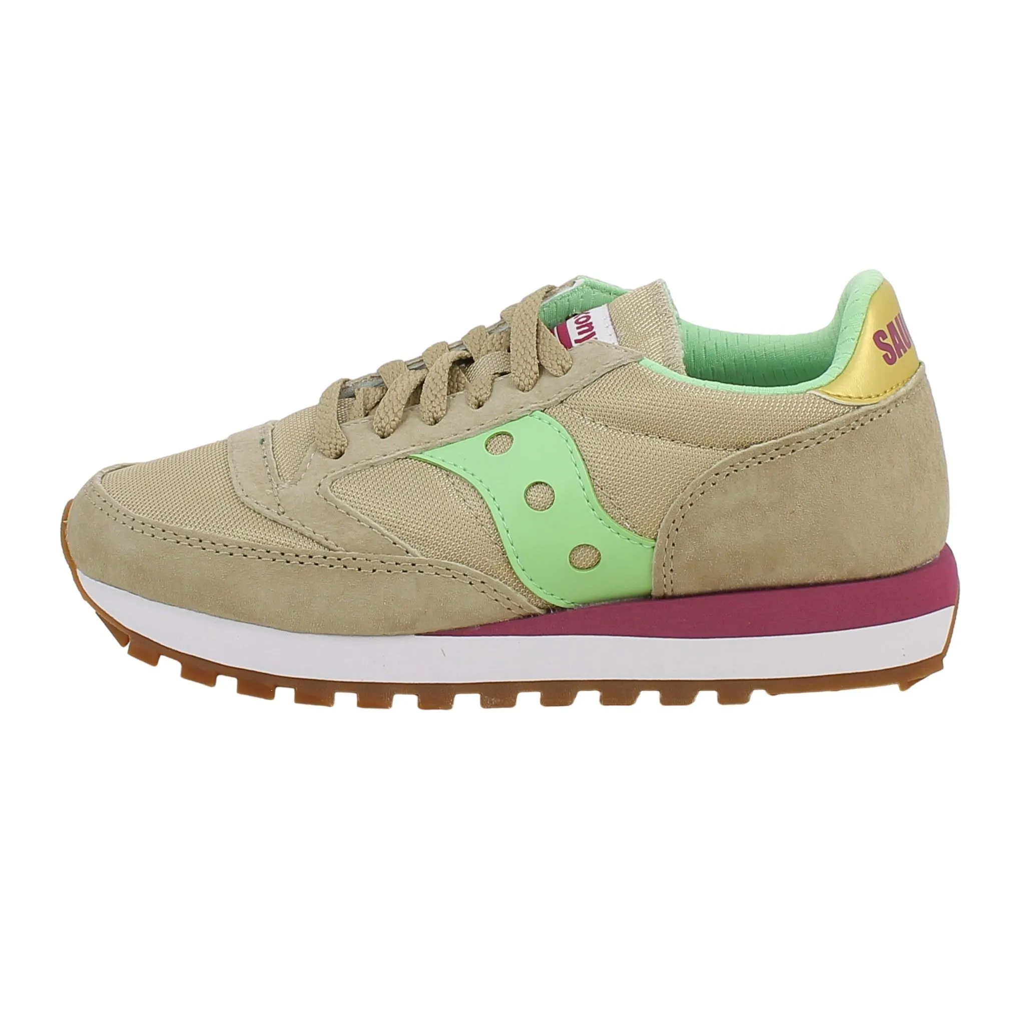 Saucony  Sneaker Jazz 81 Tan Light Green 
