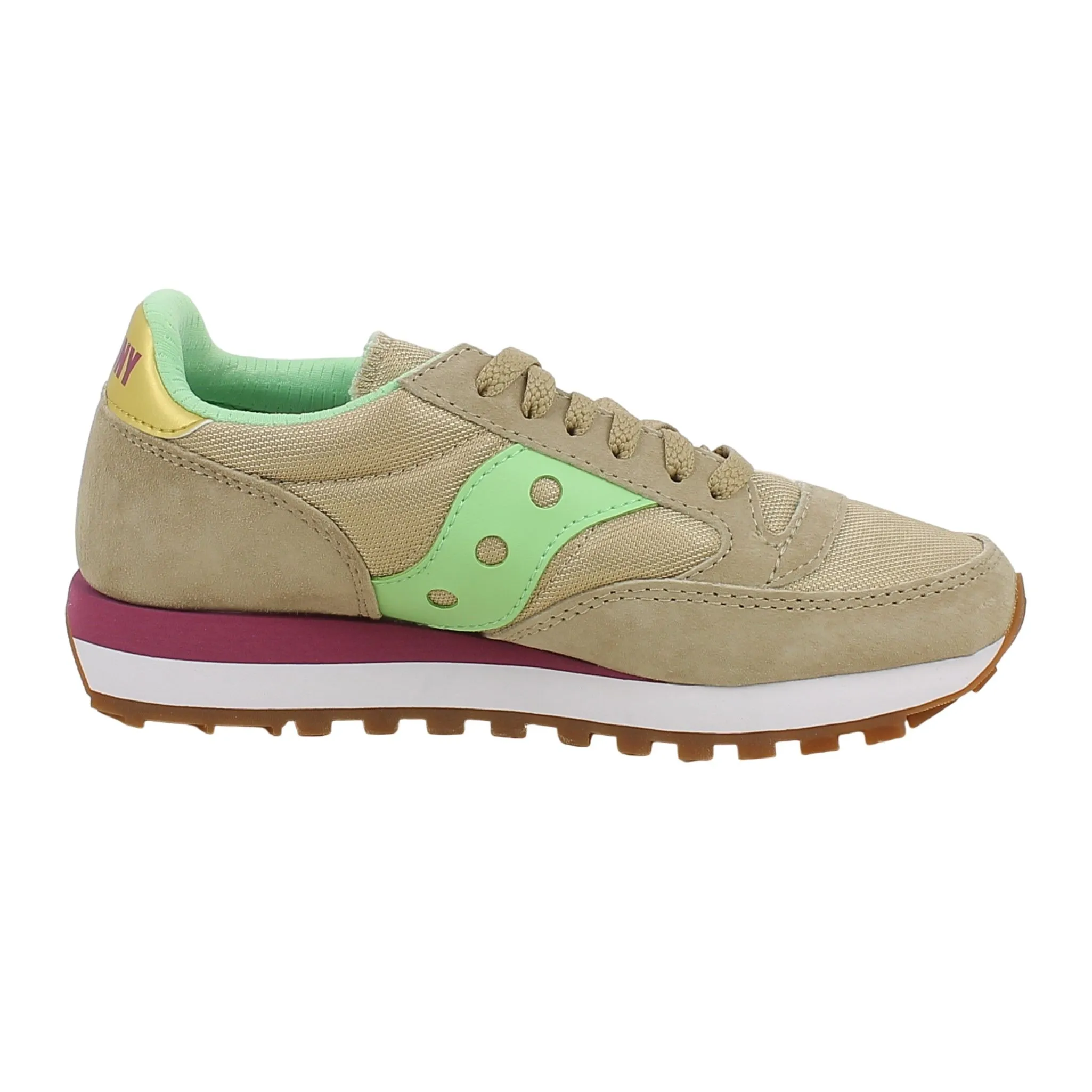Saucony  Sneaker Jazz 81 Tan Light Green 
