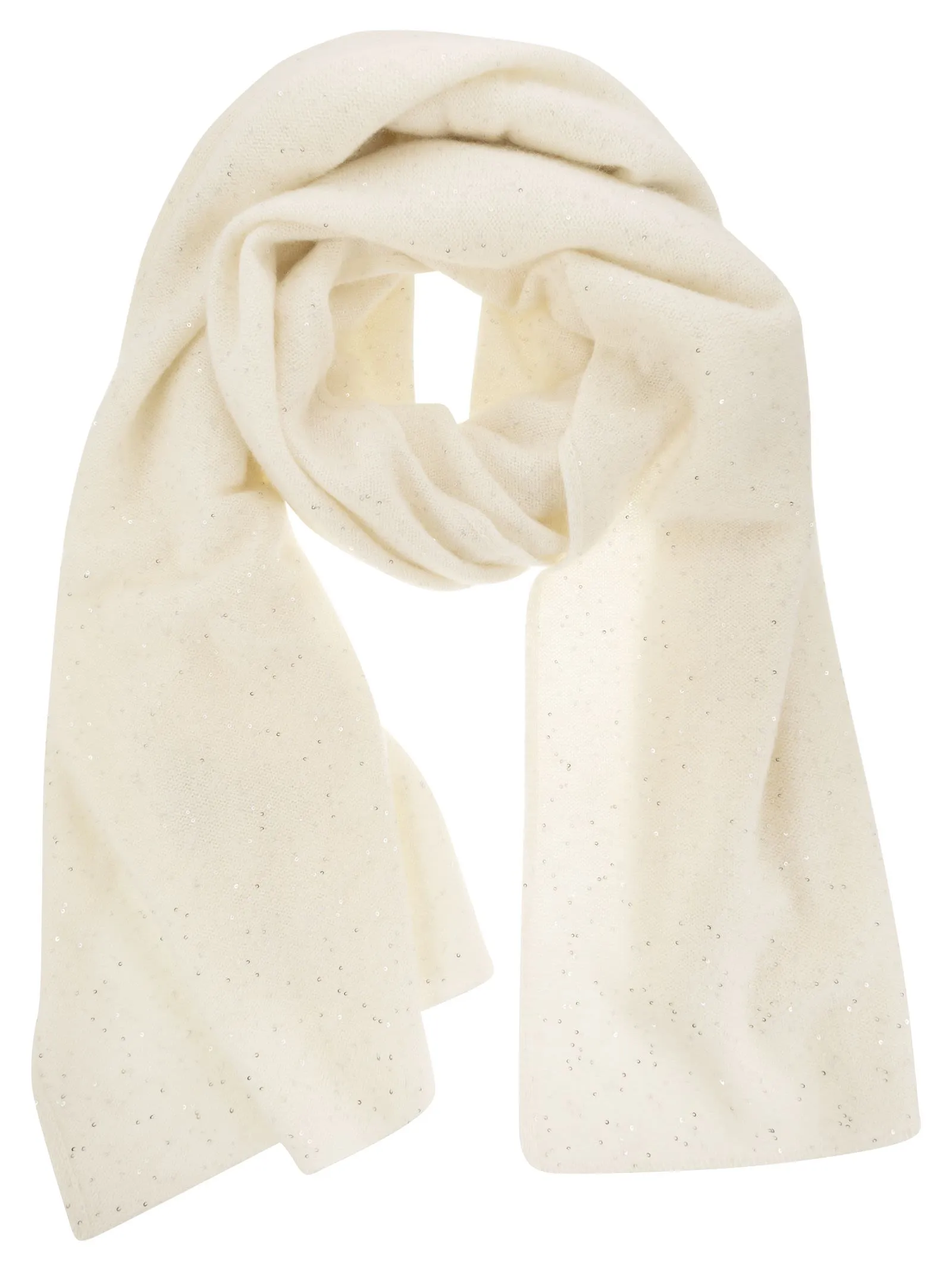 Sciarpa con micro paillettes